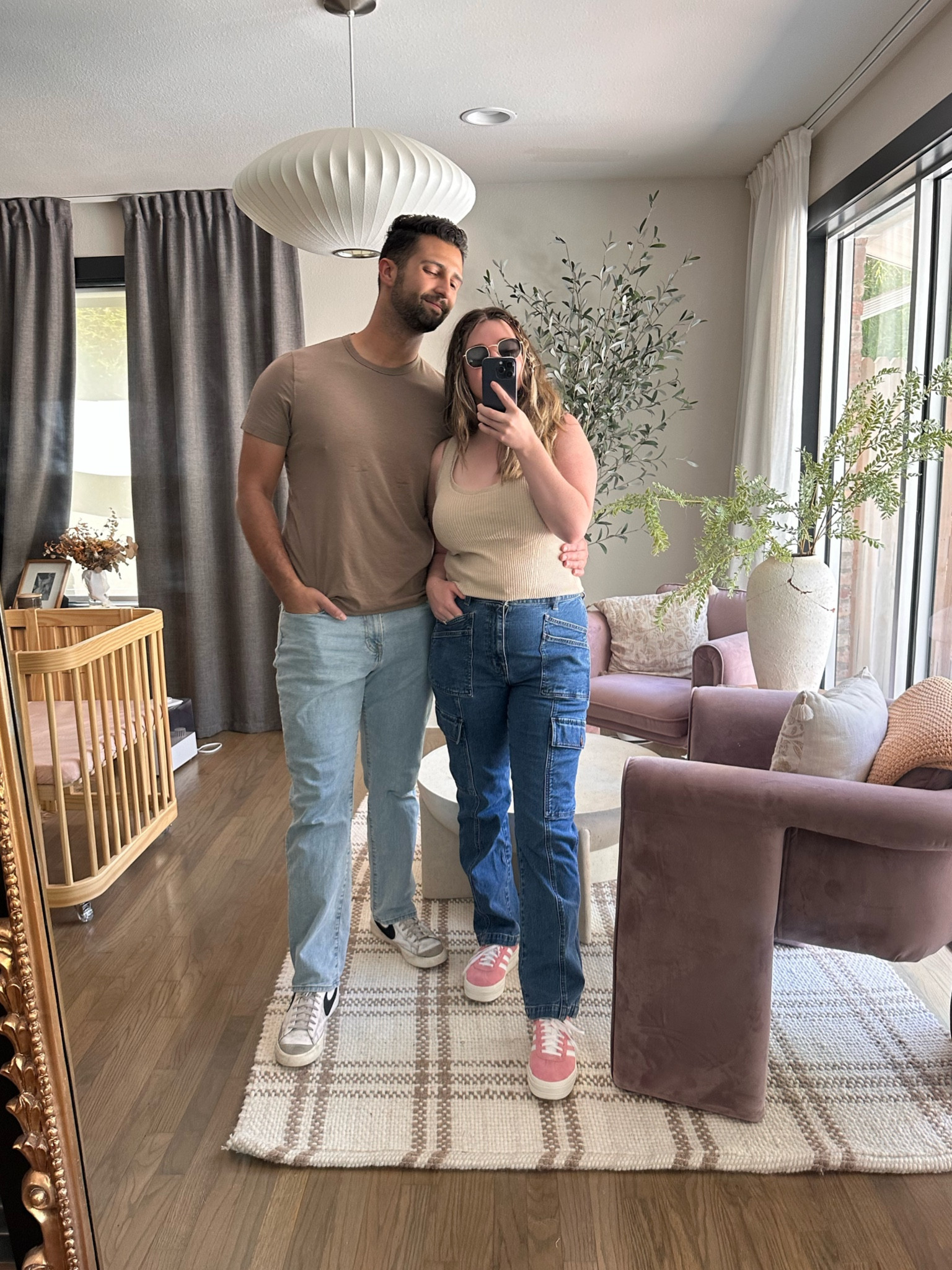 Couples everyday outfit 
Women’s Madewell jeans
Abercrombie tank top
Adidas Gazelles
Men’s Abercrombie jeans + tee
Men’s Nike shoes 

#LTKmens #LTKfamily #LTKstyletip