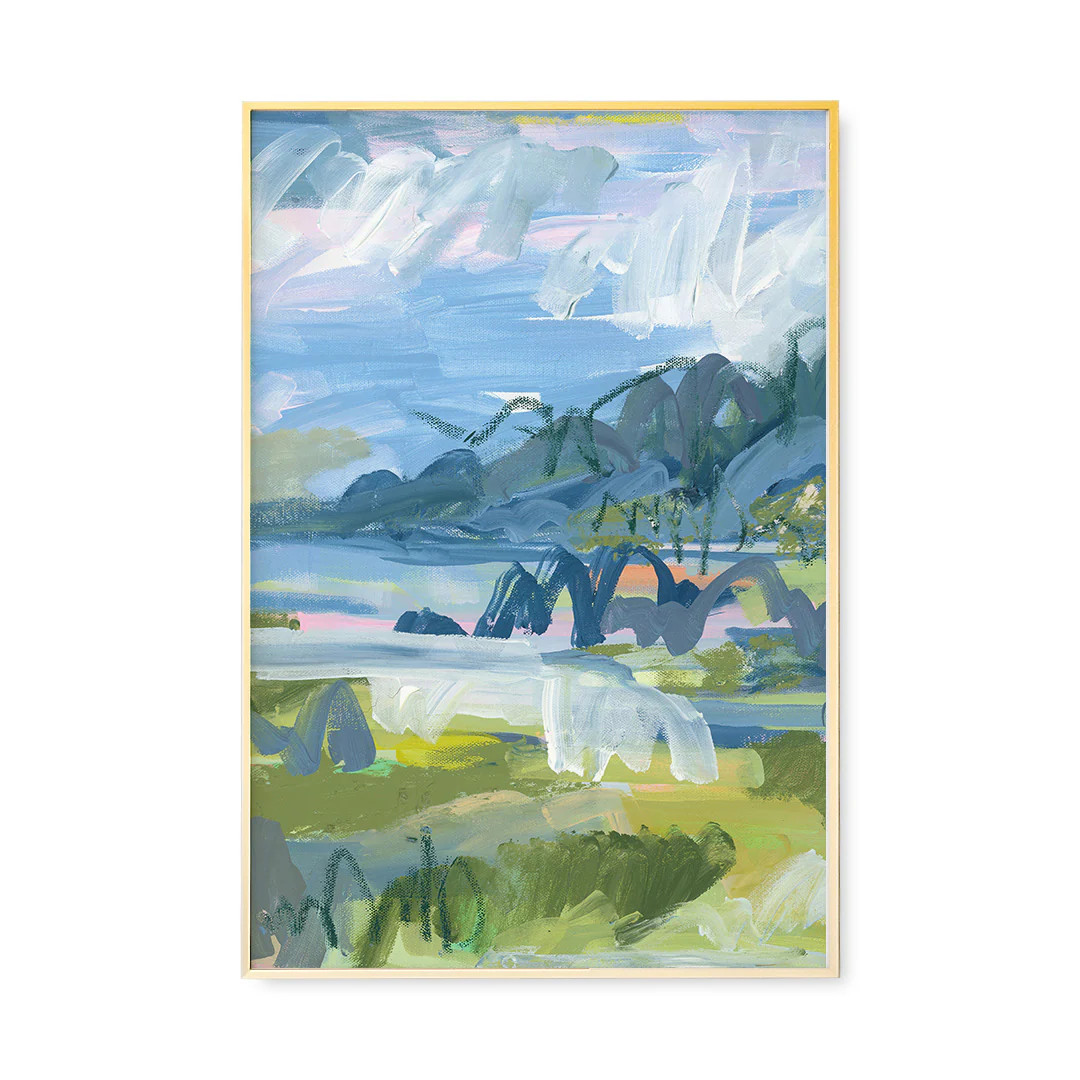 Fall of Summer Vertical Lauren Smith Painted Art Prints | Urban Garden Prints