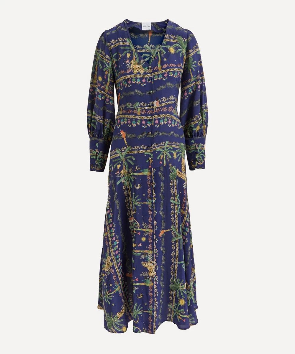 Twilight Safari Silk Maxi Dress | Liberty London (UK)