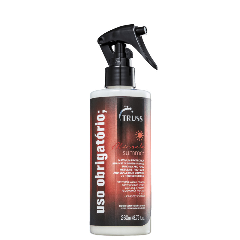 TRUSS Uso Obrigatório Miracle Summer
             - Tratamento Reconstrutor 260ml | Beleza Na Web (BR)