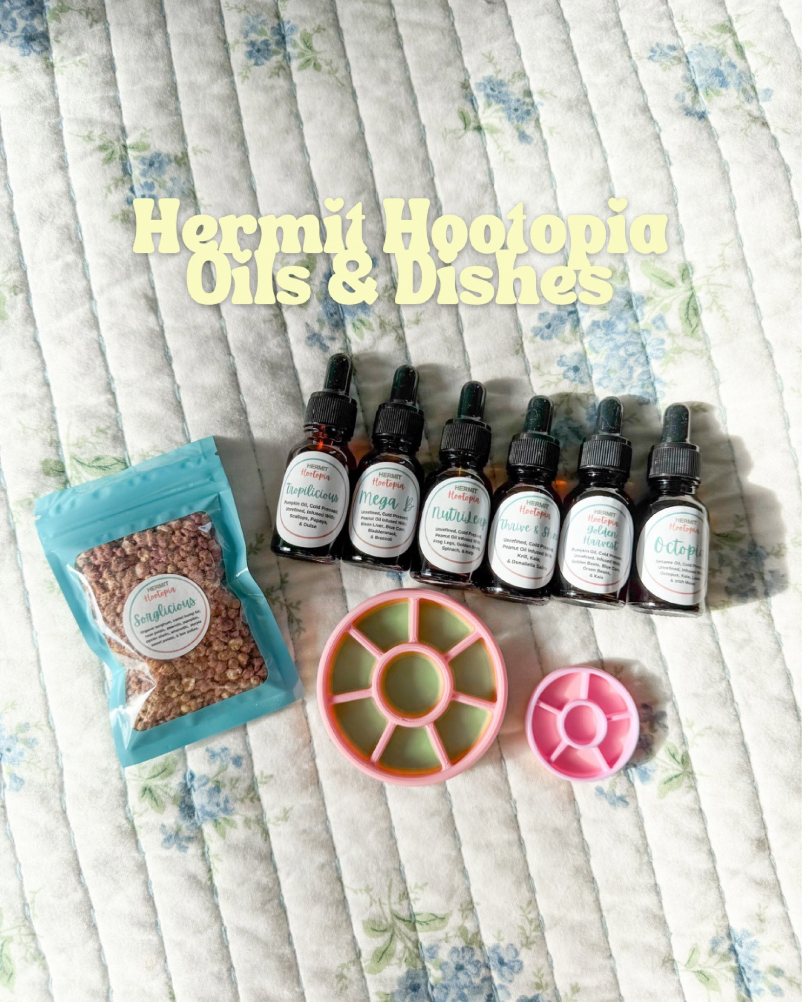 Healthy hermit crab oils