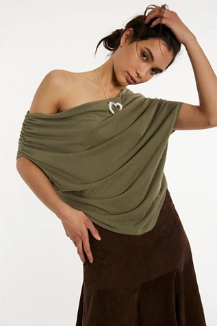 Blake Off-The-Shoulder Draped Top | Free People (Global - UK&FR Excluded)