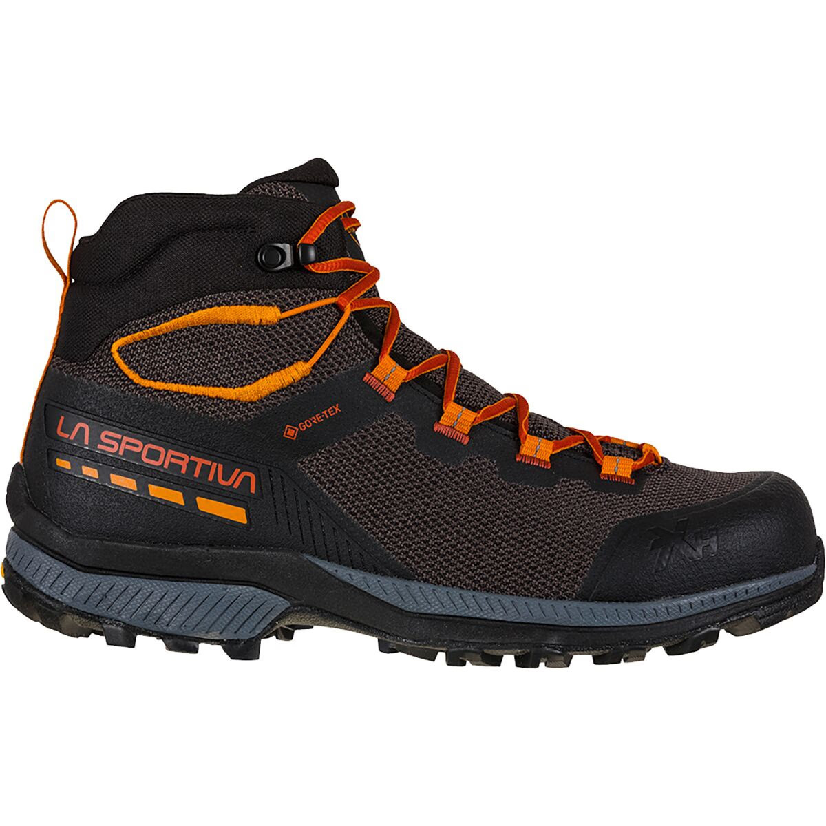 La Sportiva TX Hike Mid GTX Hiking Boot - Men's Carbon/Saffron, 40.0 | Backcountry