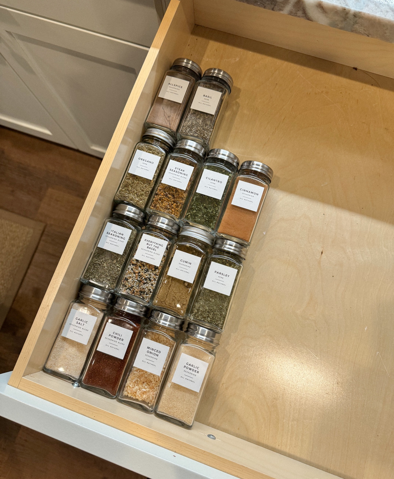 my little spice drawer is coming along ✨🫚🫶🏼🌶️

#LTKfindsunder100 #LTKU #LTKhome
