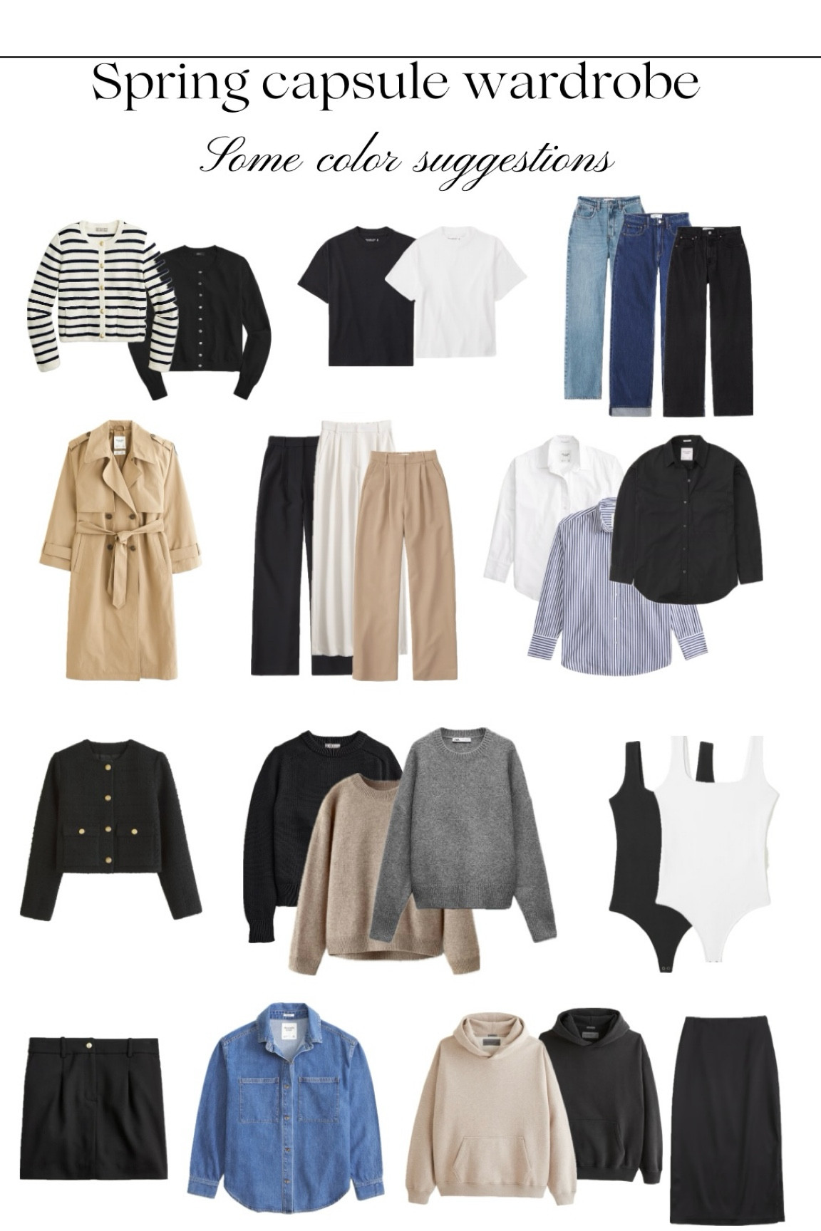 I can only link 16 products but I linked my favorites in one colorway! Many come in a variety of colors to choose from!  Discount Quince code INFP-KERI10