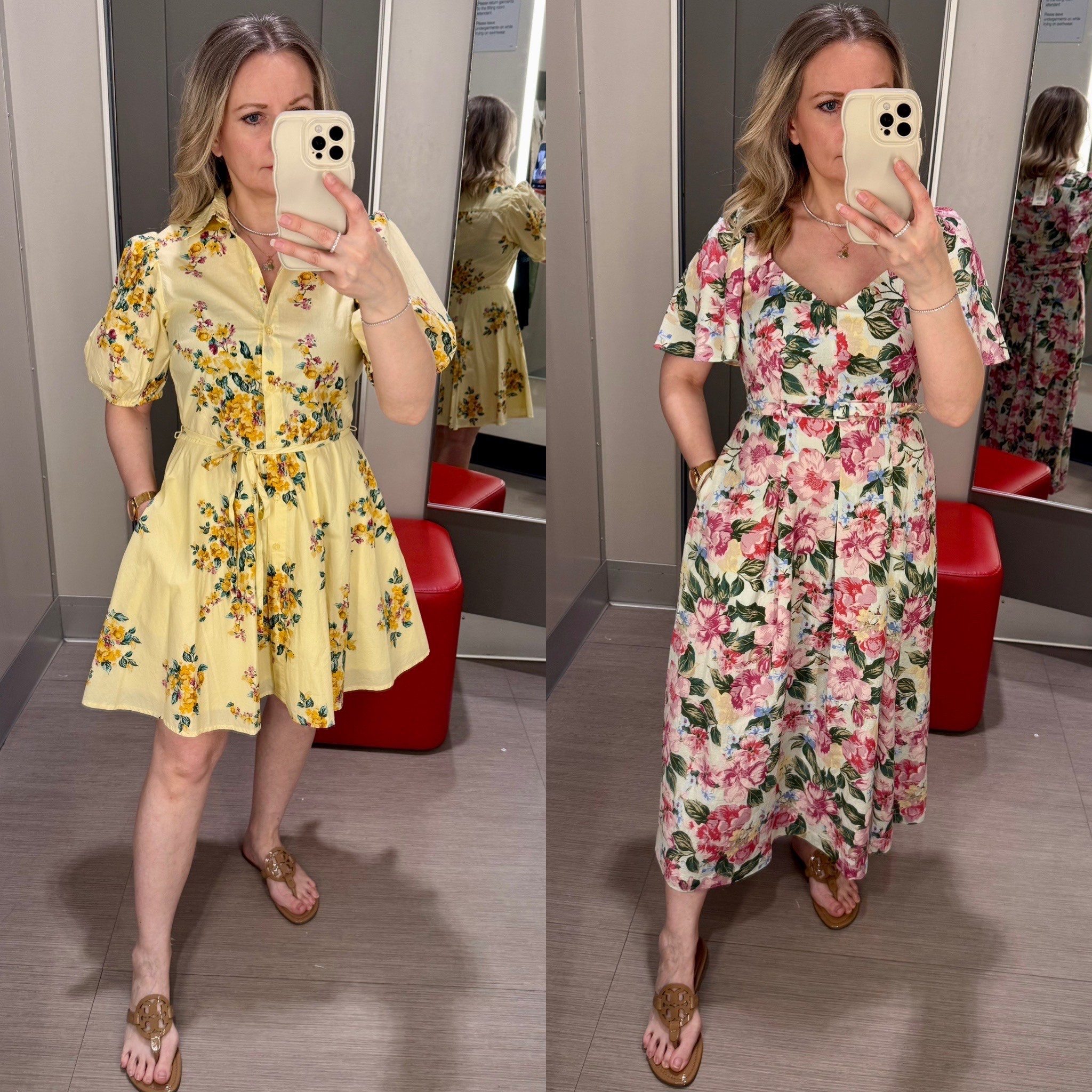 I found two stunning dresses at Target. These dresses are perfect for spring and Easter. Both of them fit true to size. 

@Target 

#LTKspring #LTKspringtrends 

#LTKSpringSale #LTKOver40 #LTKootd #LTKSeasonal #LTKWedding