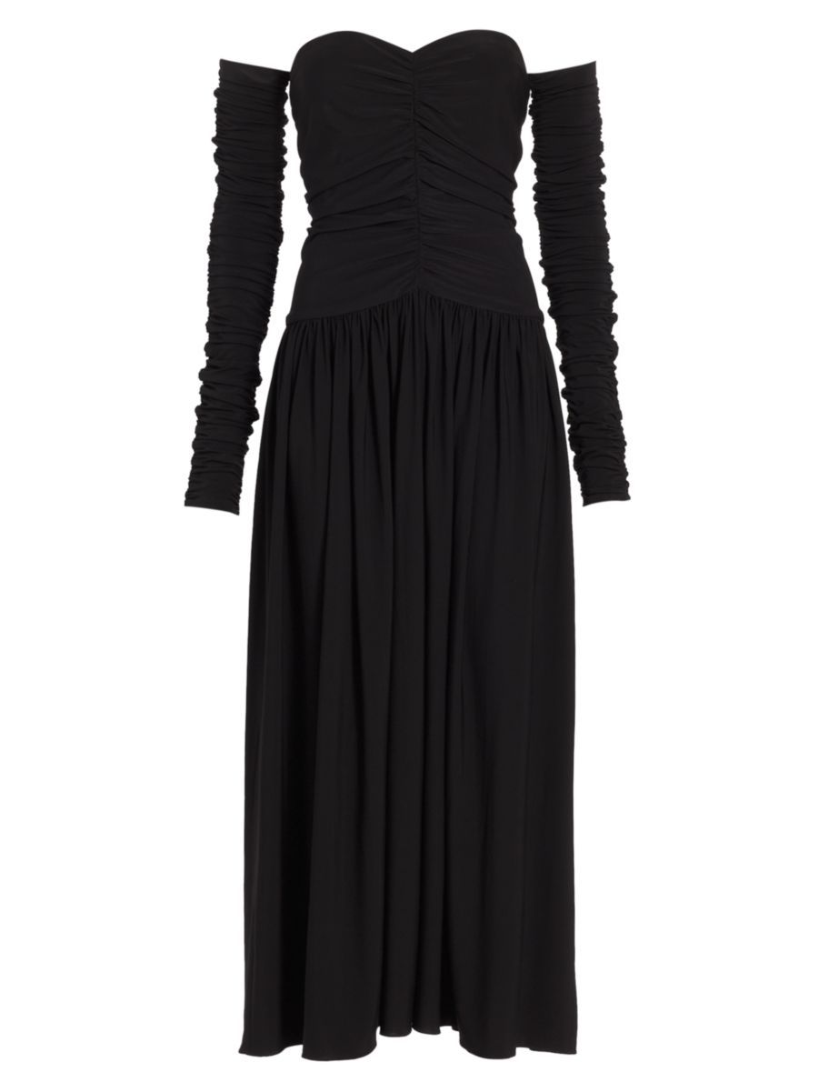 Ruched Strapless Maxi Dress | Saks Fifth Avenue