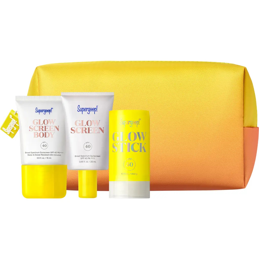 Supergoop!® Travel Glow Kit USD $69 Value at Nordstrom | Nordstrom