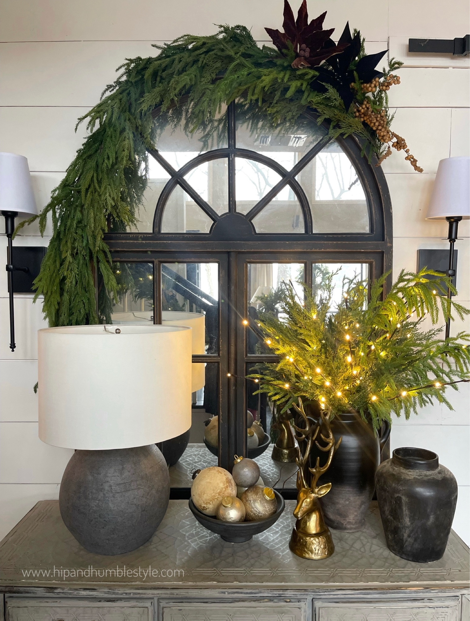 Sadie Black Arch Wall Mirror curated on LTK