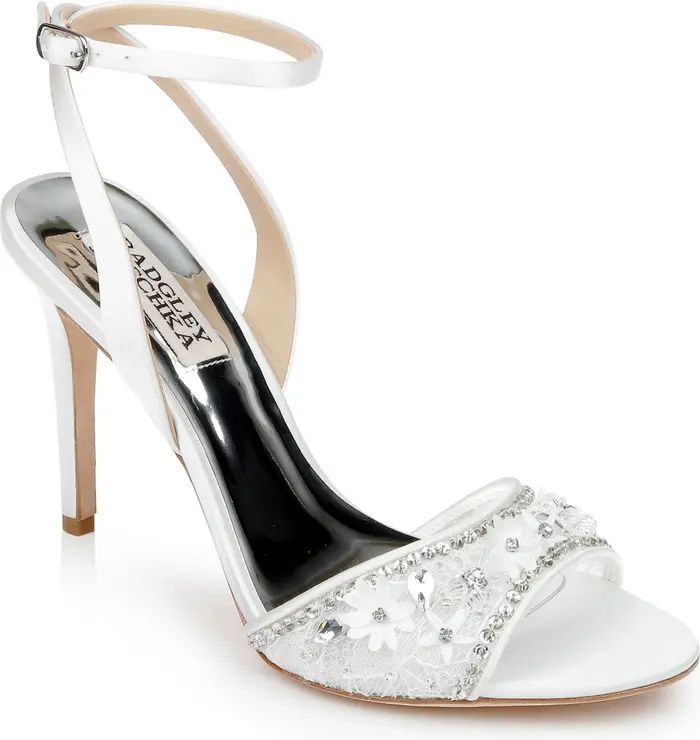 Badgley Mischka Collection Tazana Ankle Strap Sandal | Nordstrom | Nordstrom