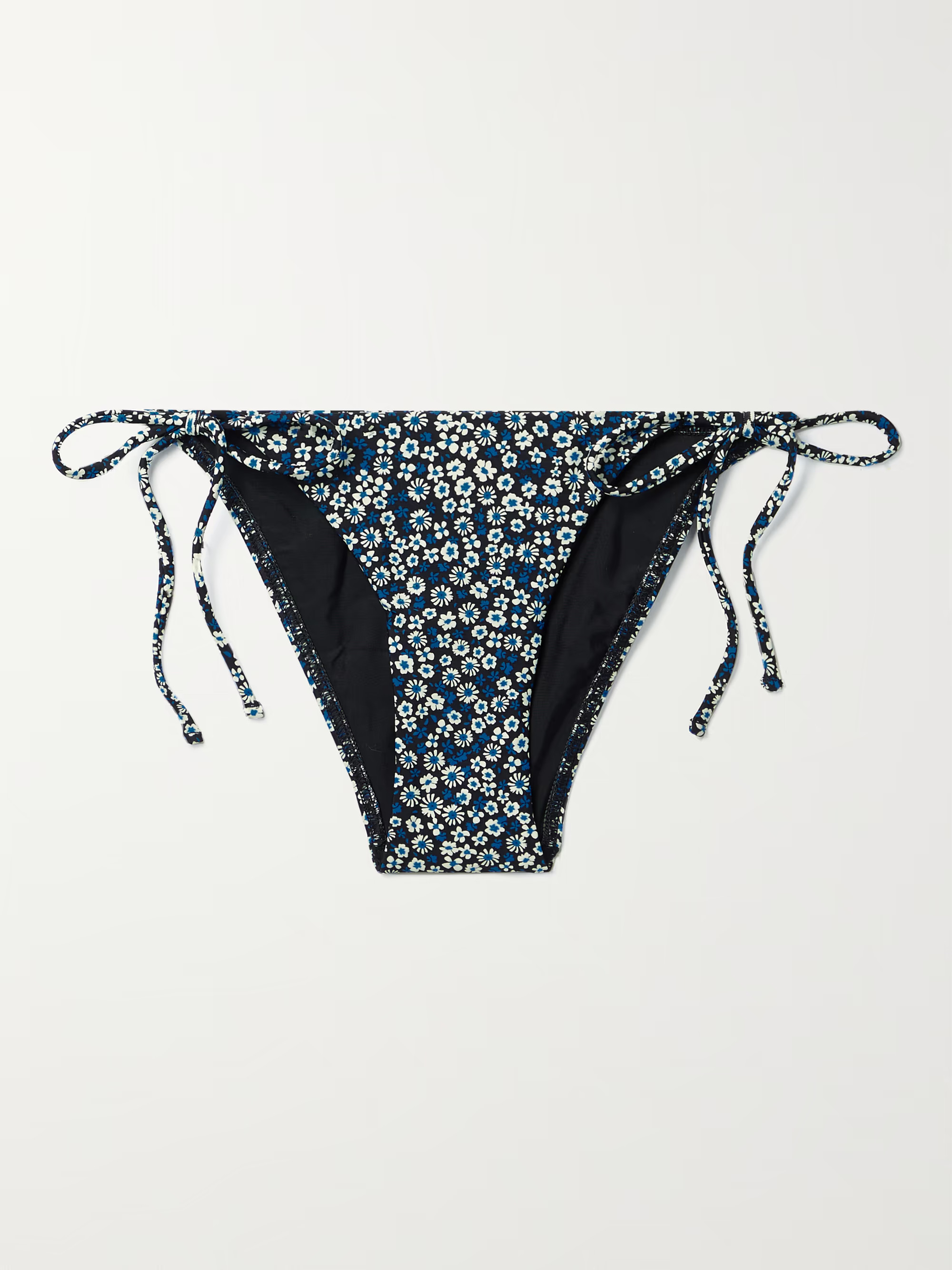 + NET SUSTAIN The String floral-print recycled bikini briefs | NET-A-PORTER (US)