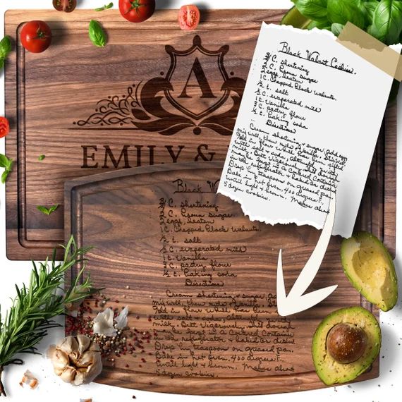 Recipe Cutting Board / Personalized Cutting Board / Engraved | Etsy | Etsy (US)