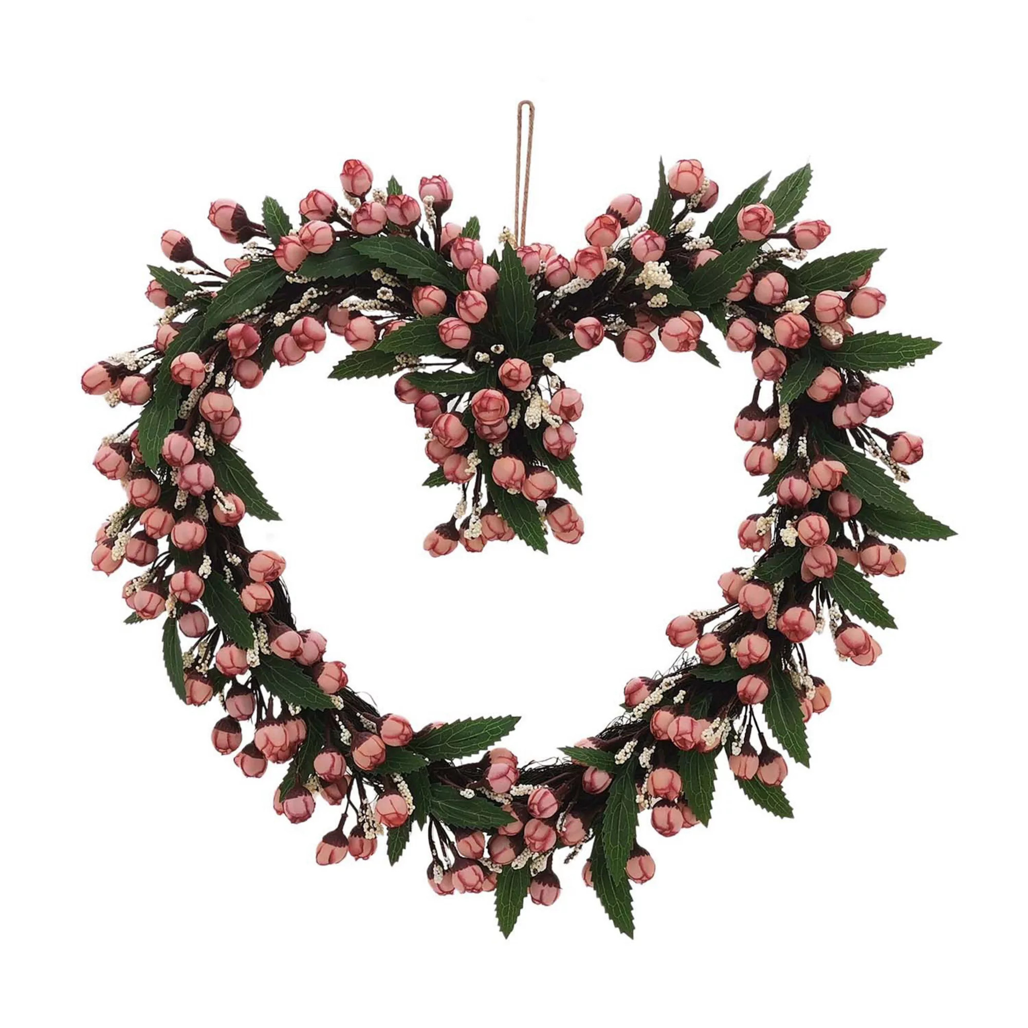 Celebrate Together Valentine's Day Rose Bud Heart Wreath | Kohl's