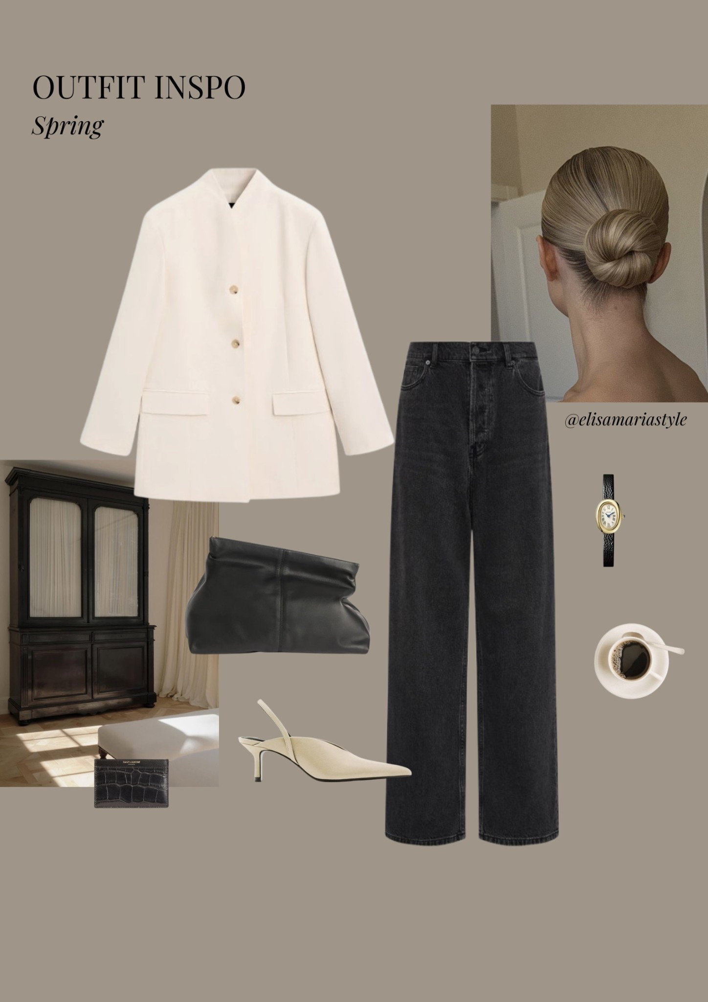 Chic spring outfit idea 🍨

#LTKstyletip #LTKshoes #LTKspring