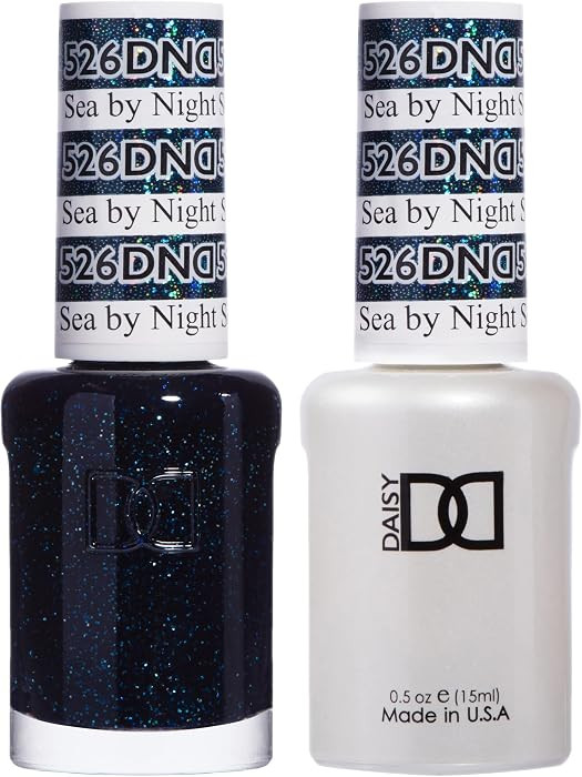DND Gel Black Polish Set, UV/LED GelPolish and Air Dry Nail Lacquer, Matching Chip-Free Polish Du... | Amazon (US)