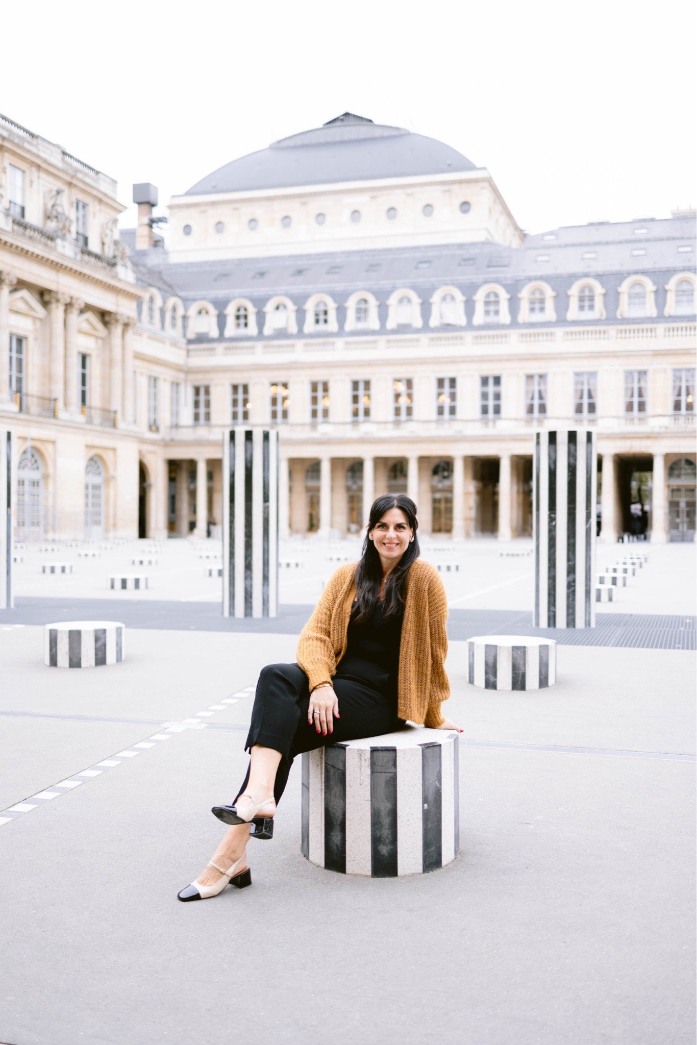 Parisian style at the Palais Royale 

#LTKmidsize #LTKSeasonal #LTKover40