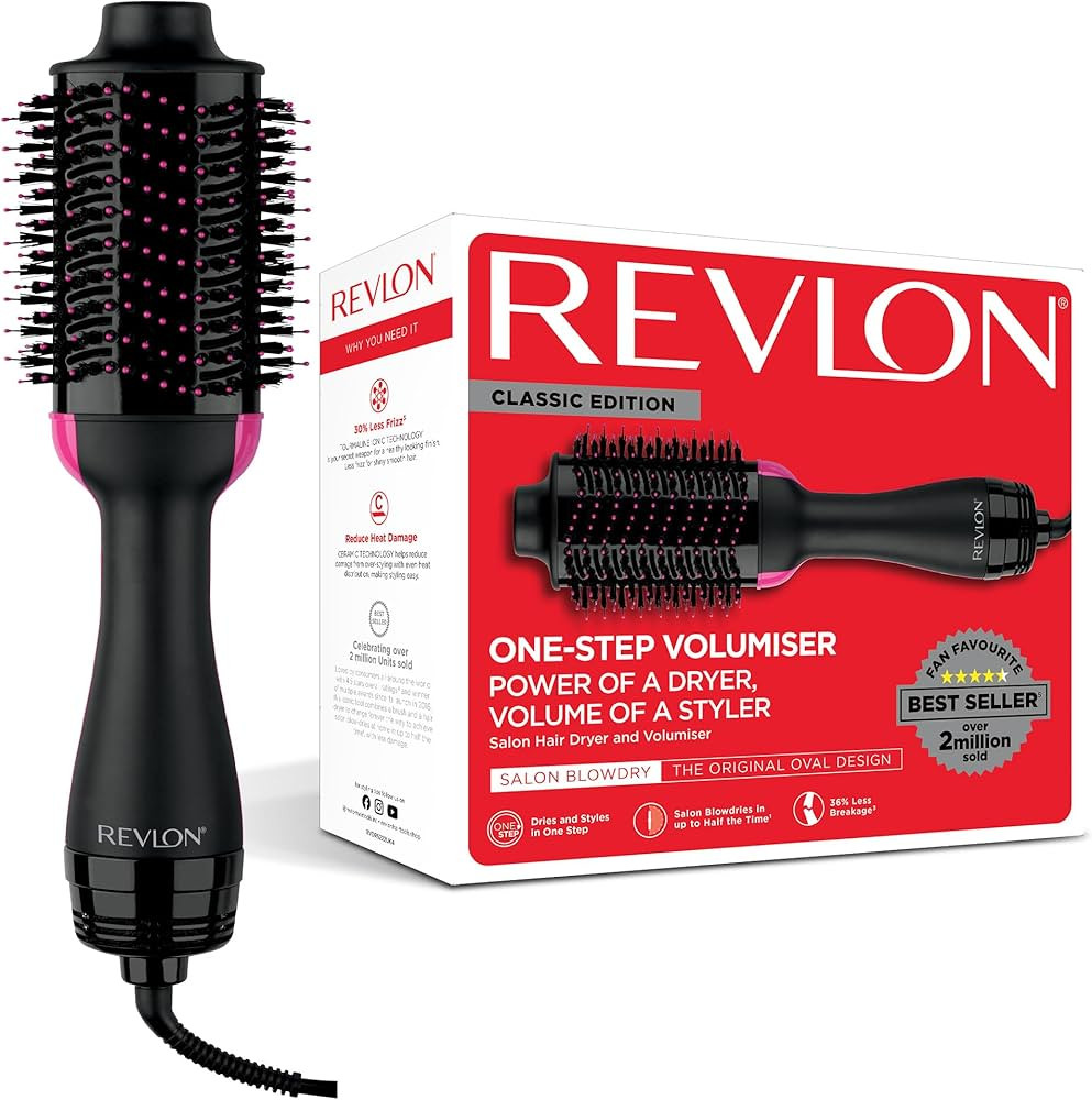 Revlon Salon One-Step Secador voluminizador, One-Step, tecnología IÓNICA y CERÁMICA, media mel... | Amazon (ES)