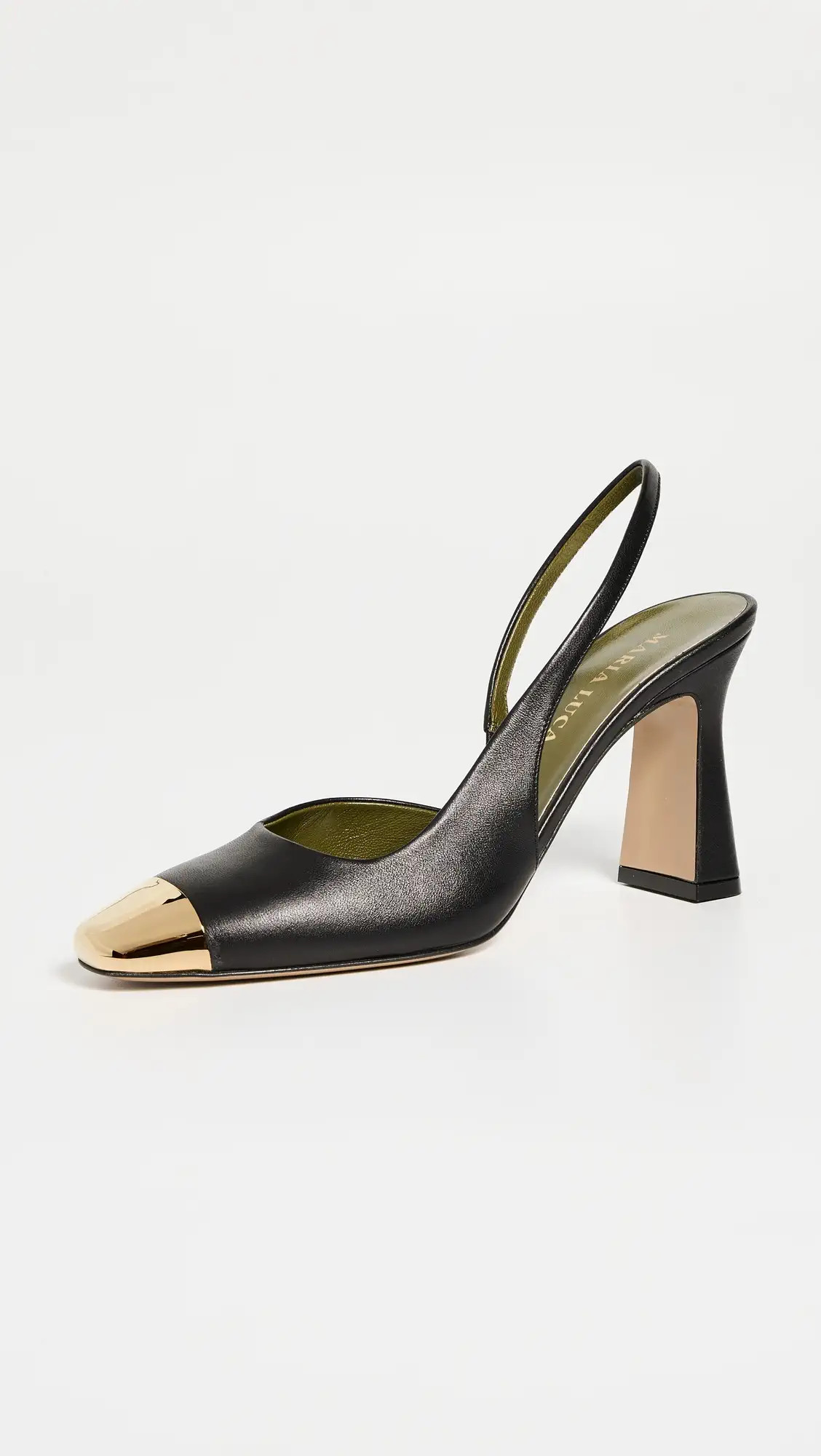 Maria Luca Eleonora Metal Toe Cap Slingbacks | Shopbop | Shopbop