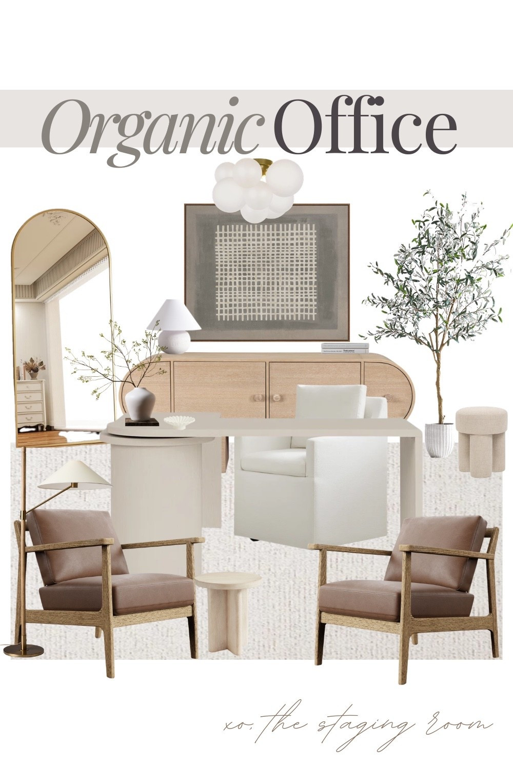 Organic modern office with warm, earthy tones
home office, modern home office, organic modern office, home office ideas, neutral home office, home office decor, earthy home office, minimalist home office, home workspace, office decor, office desk, wood desk, office chair, accent chair, upholstered chair, office storage, side table, desk setup, neutral home decor, cozy home office, interior design

#LTKHome #LTKSaleAlert