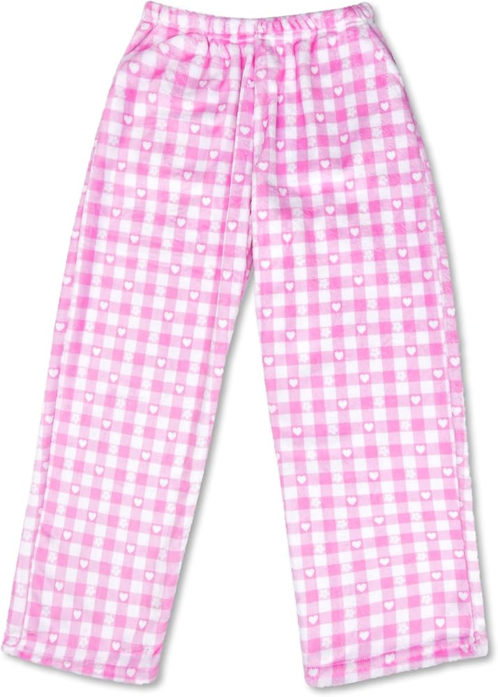 iscream + Theme NYC Big Girls Silky Soft Plush Fleece Pants Collection | Amazon (US)