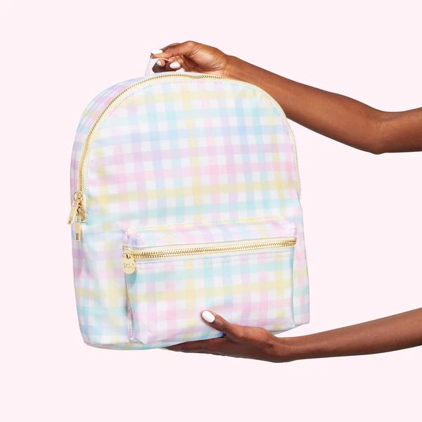 Rainbow Gingham Classic Backpack | Stoney Clover Lane