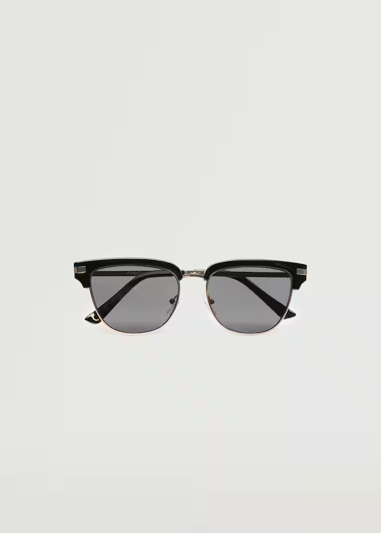 Metallic frame sunglasses | MANGO (US)