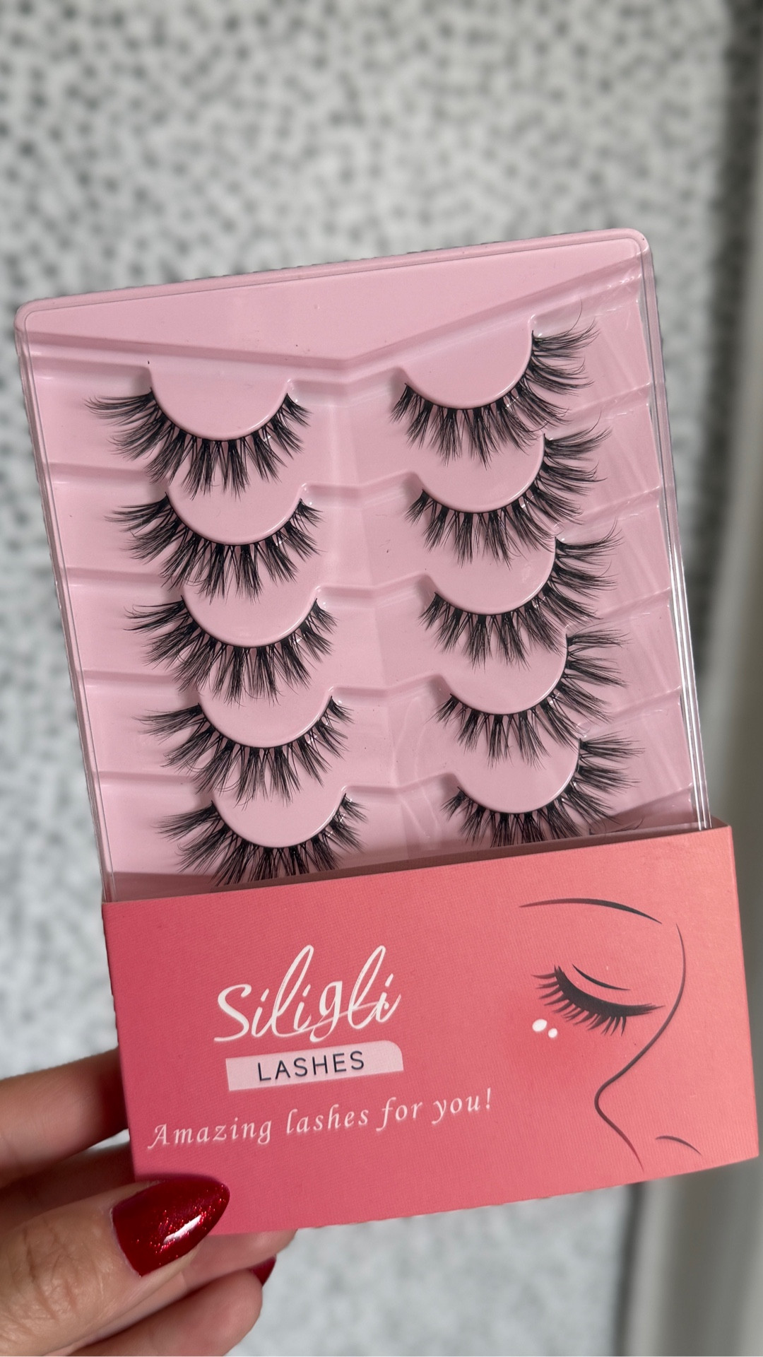 My go to lashes! Perfect for day to day or a night out! They are wispy with a nice cat eye 😍 they are also not sure heavy on my eye so I can wear them all day with no problem! I love them! And so many come in a pack! 

#LTKFindsUnder50 #LTKBeauty #LTKStyleTip