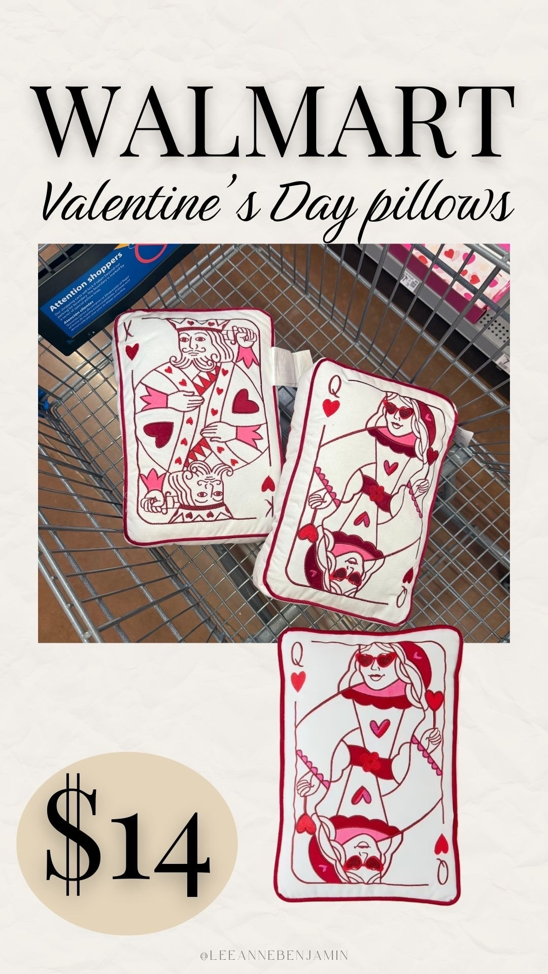 How cute is this reversible pillow from Walmart for Valentine’s Day! 

#LTKHome #LTKValentine