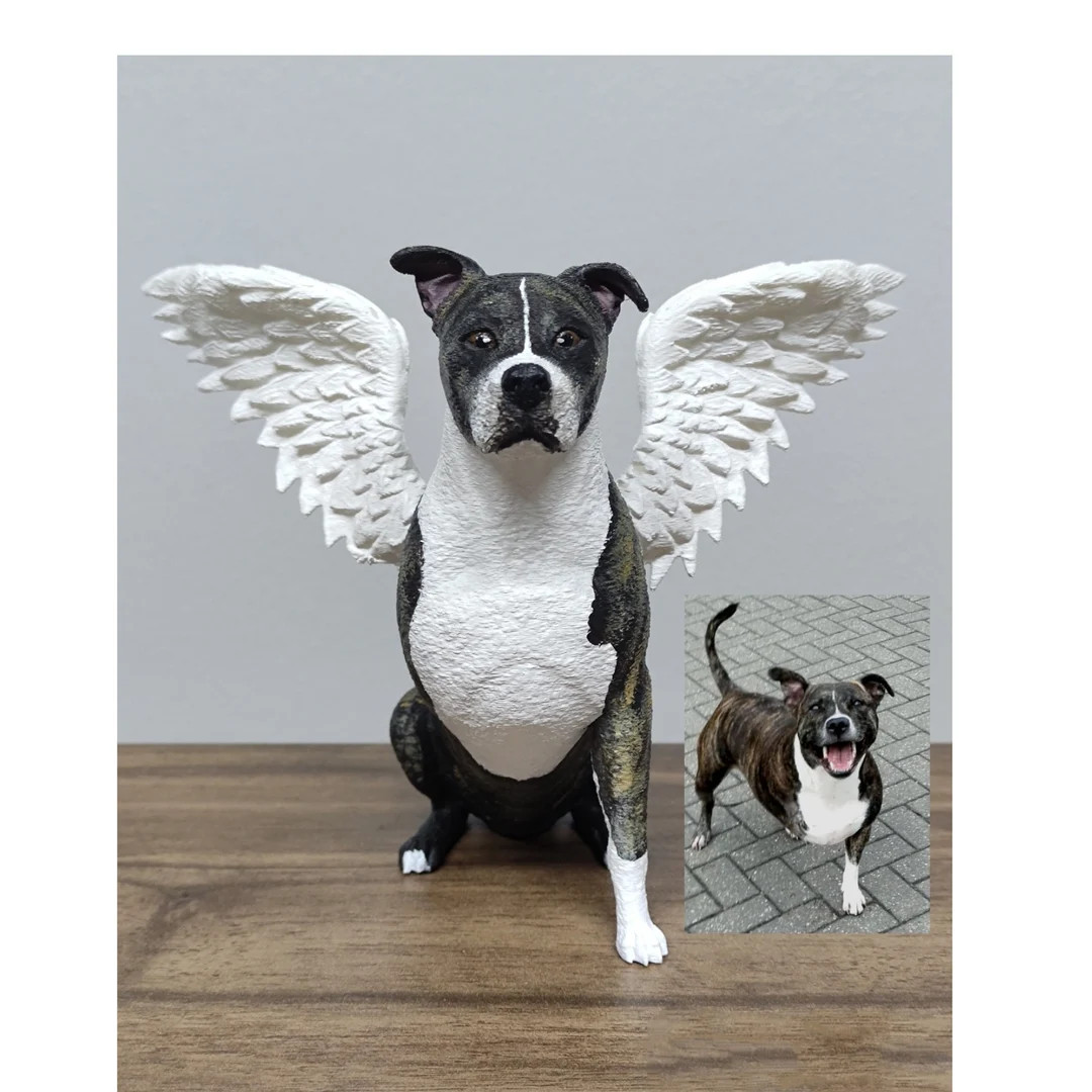 Personalized Pet Memorial - Dog Memorial Statue - Dog Lover Gift - Pet Urn - Memorial Box - Etsy | Etsy (US)