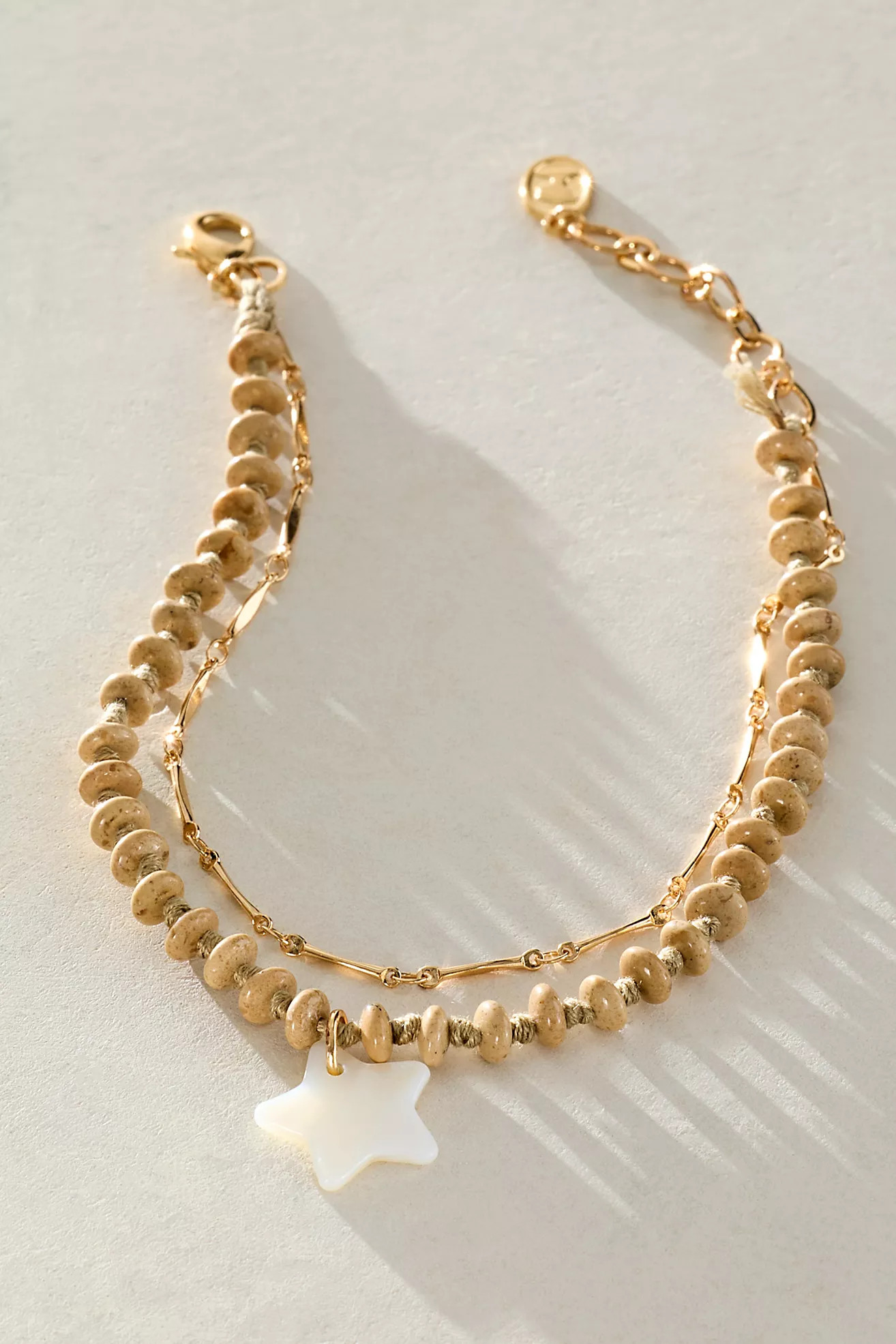 Ariana Ost Iridessa Semiprecious Stone Anklet | Free People (Global - UK&FR Excluded)