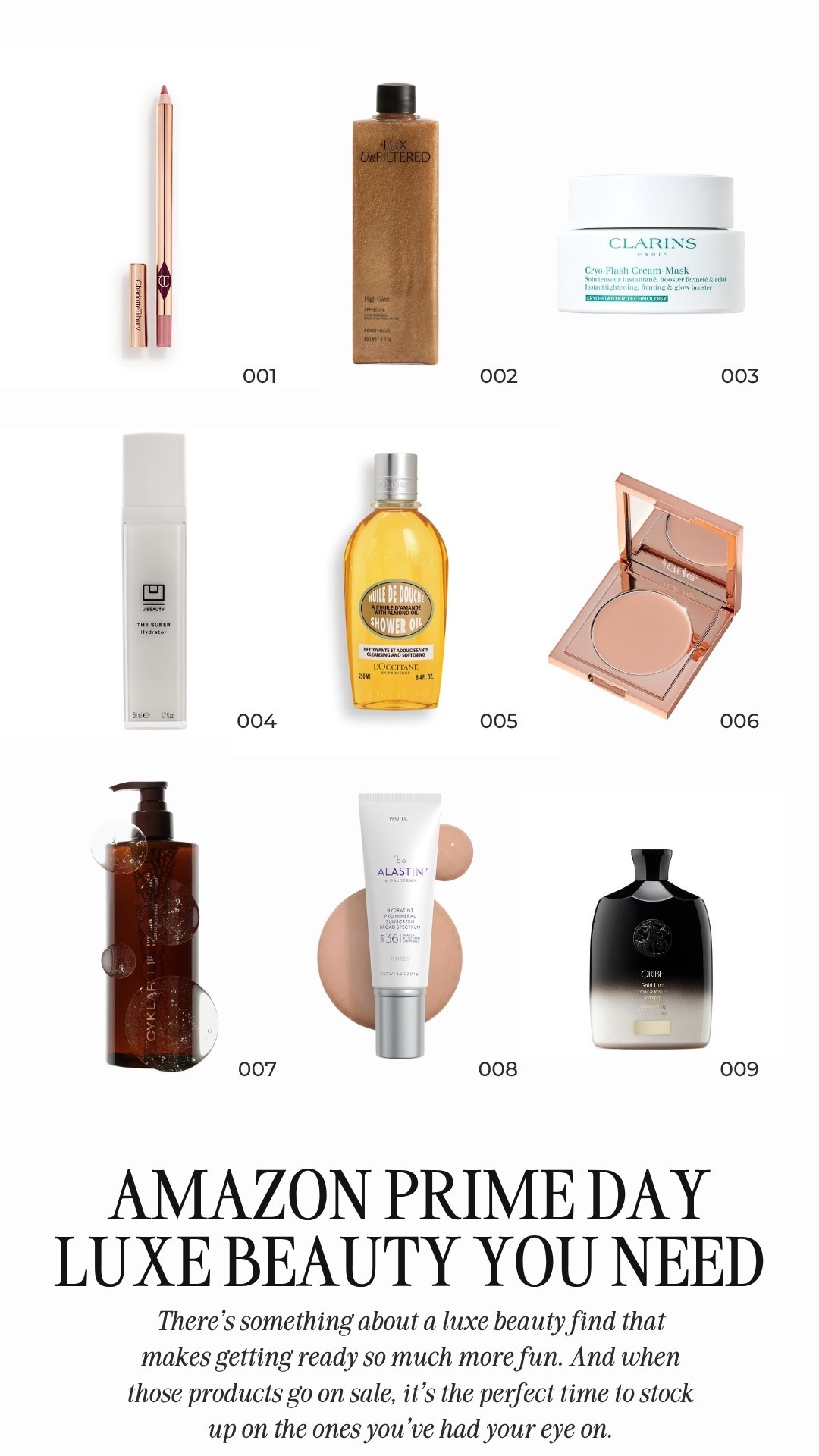 Amazon prime day 
Luxe beauty you need