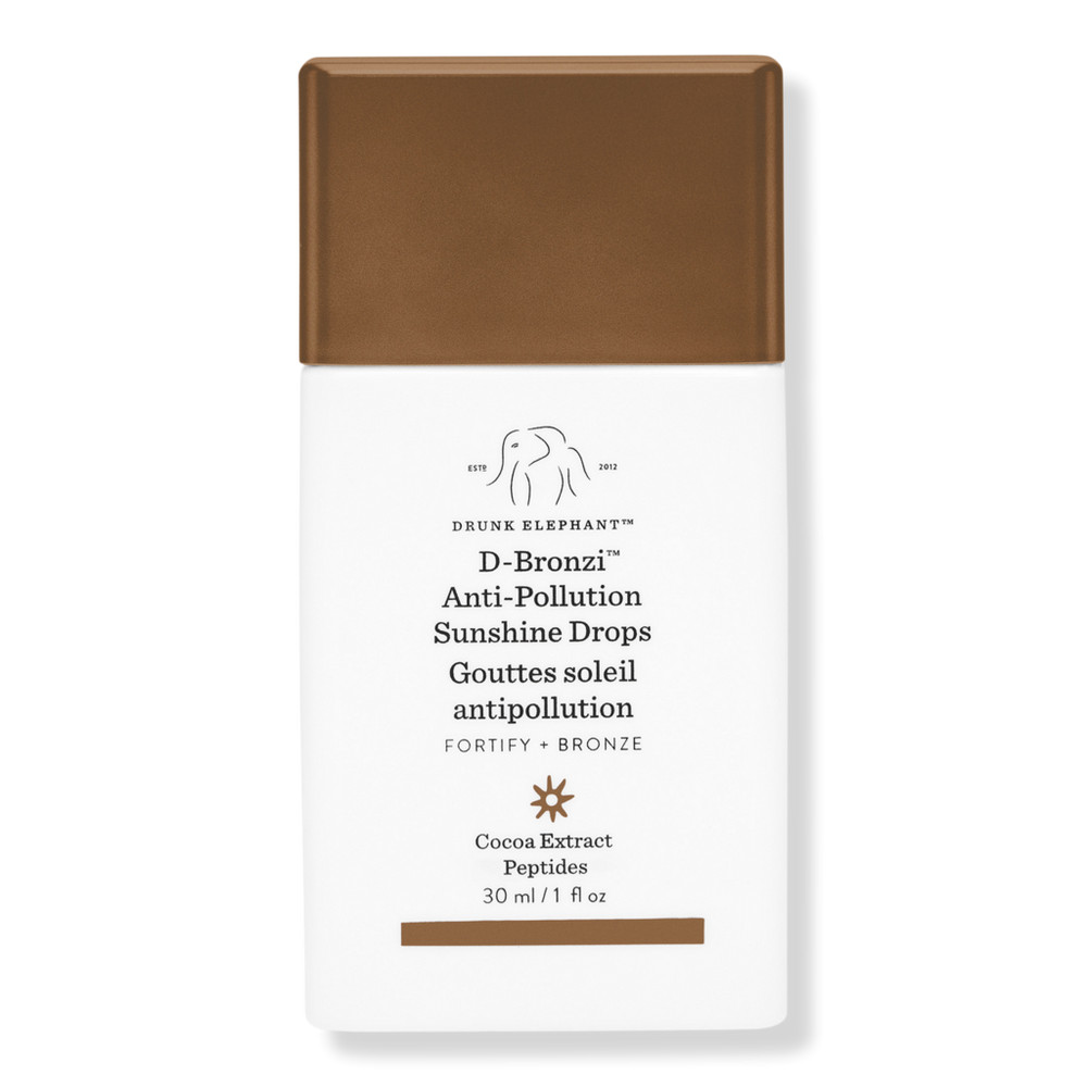 Drunk Elephant D-Bronzi Anti-Pollution Bronzing Drops with Peptides | Ulta