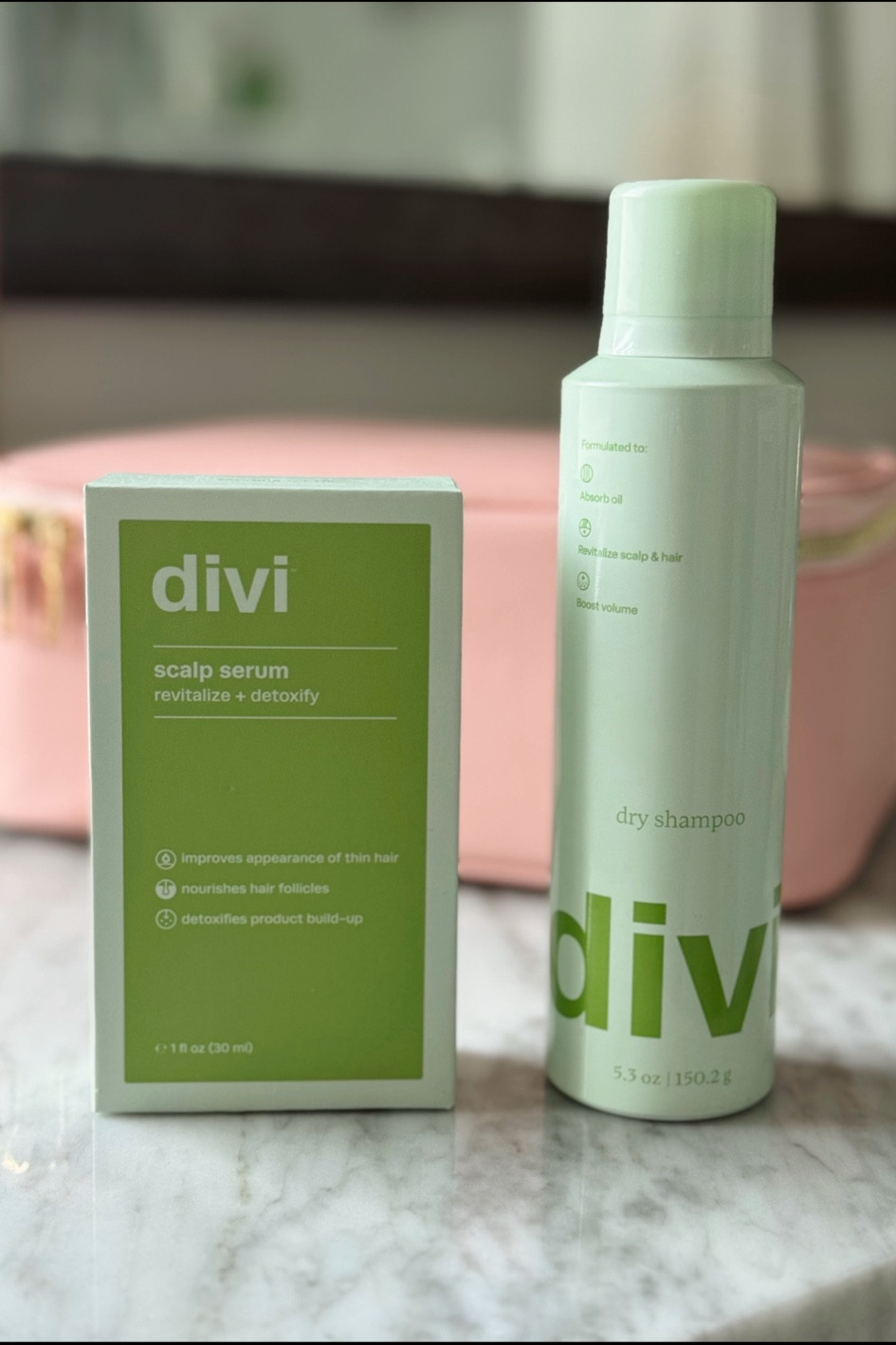 ON SALE NOW! Obsessed with the Divi scalp serum - have noticed so much new growth. Just tried the dry shampoo and it’s SO GOOD! Smells amazing and adds so much volumee