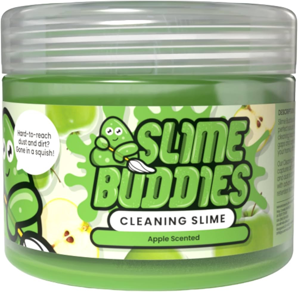 Slime Buddies Car Cleaning Gel Putty - Apple Scented Interior Detailing Tool for Cup Holders, Air... | Amazon (US)