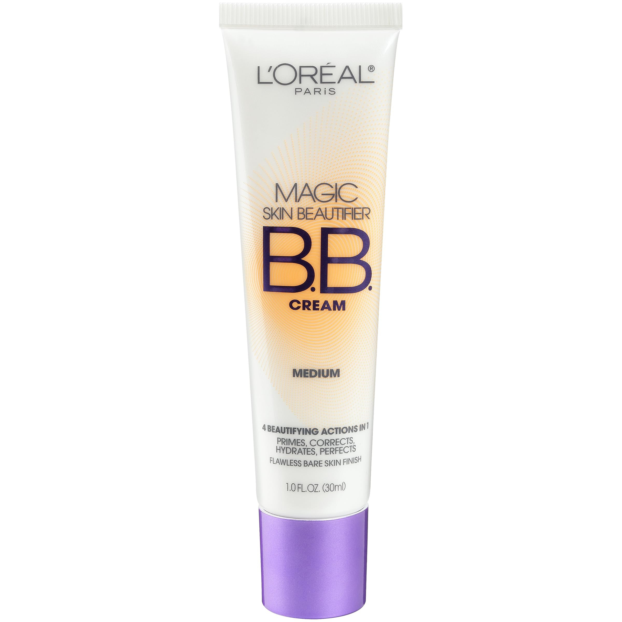 L'Oréal Paris Makeup Magic Skin Beautifier BB Cream Tinted Moisturizer, Medium, 1 fl oz, 1 Count | Amazon (US)