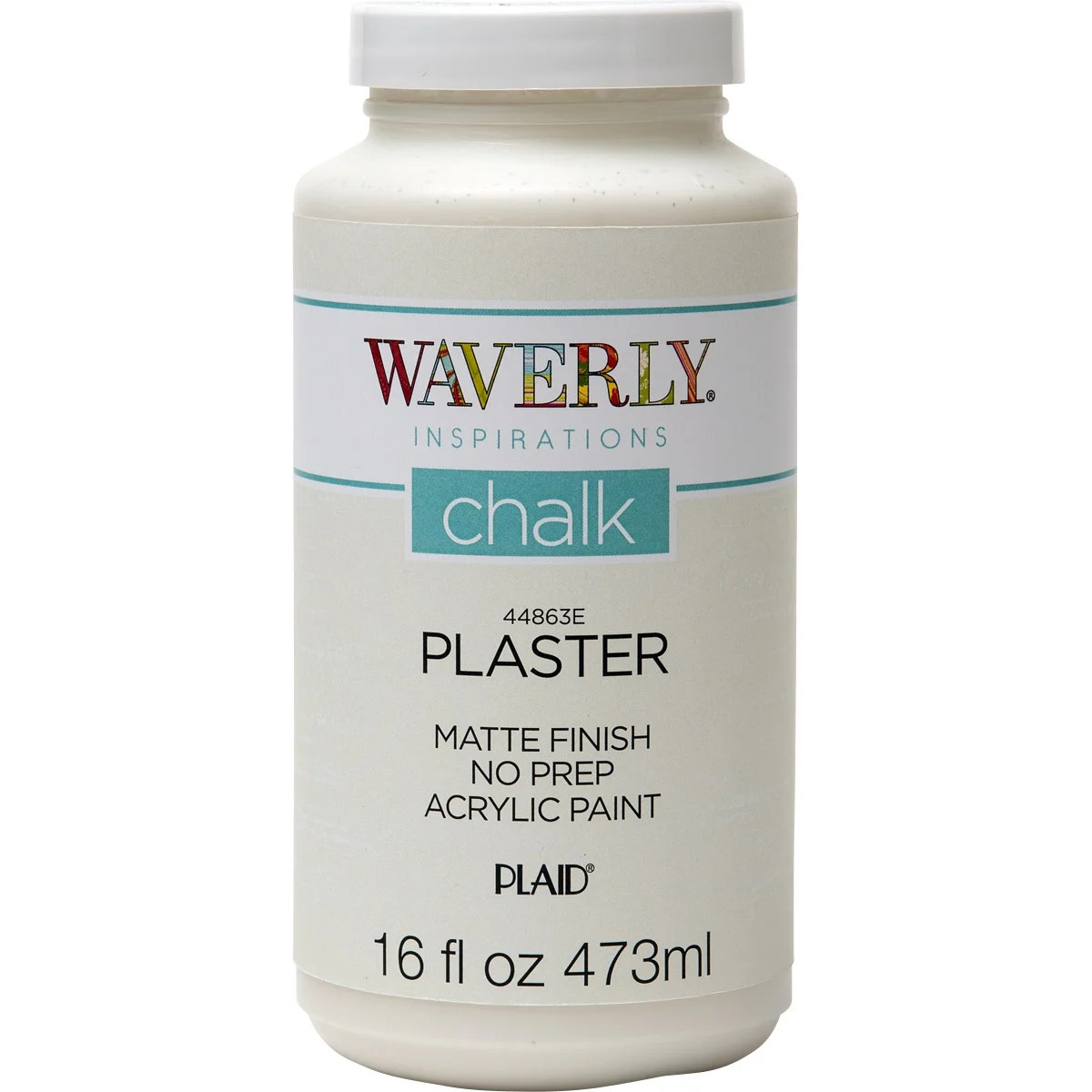 Waverly Inspirations Chalk Paint, Ultra Matte, Plaster, 16 fl oz | Walmart (US)