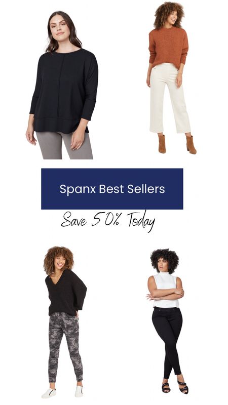 Spanx Best Sellers 50% off today 

#LTKsalealert #LTKworkwear #LTKunder100