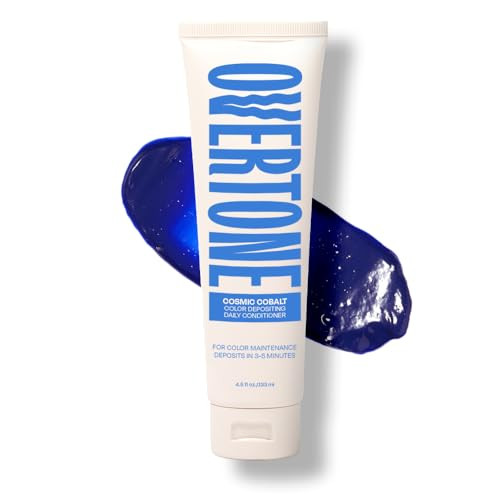 OVERTONE Color Depositing Daily Conditioner, Semi Permenant, Cosmic Cobalt | Amazon (US)