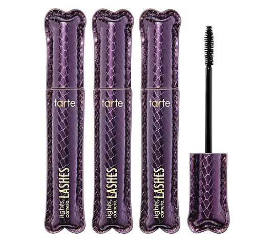 tarte Lights, Camera, Lashes Mascara Trio | QVC