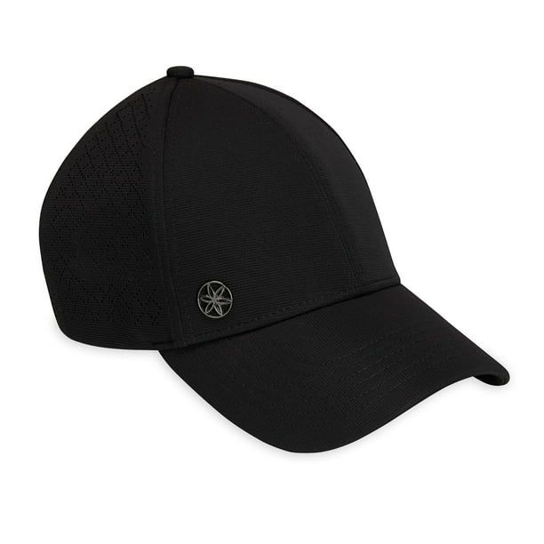 Gaiam Wander Breathable Geo Hat, Black, Adjustable Size for Adults, Fitness/Baseball Hat, ages 18... | Walmart (US)