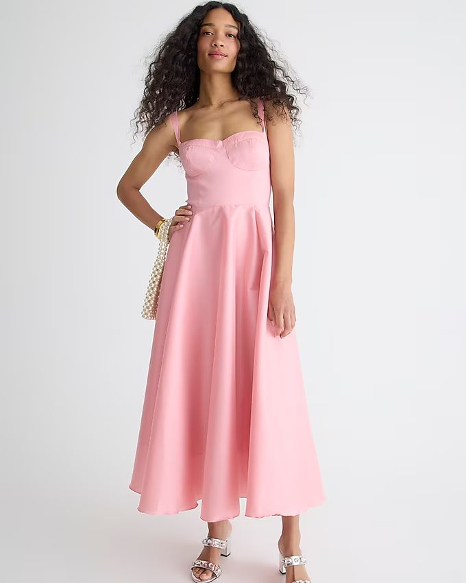 Collection sweetheart A-line dress in stretch taffeta | J.Crew US