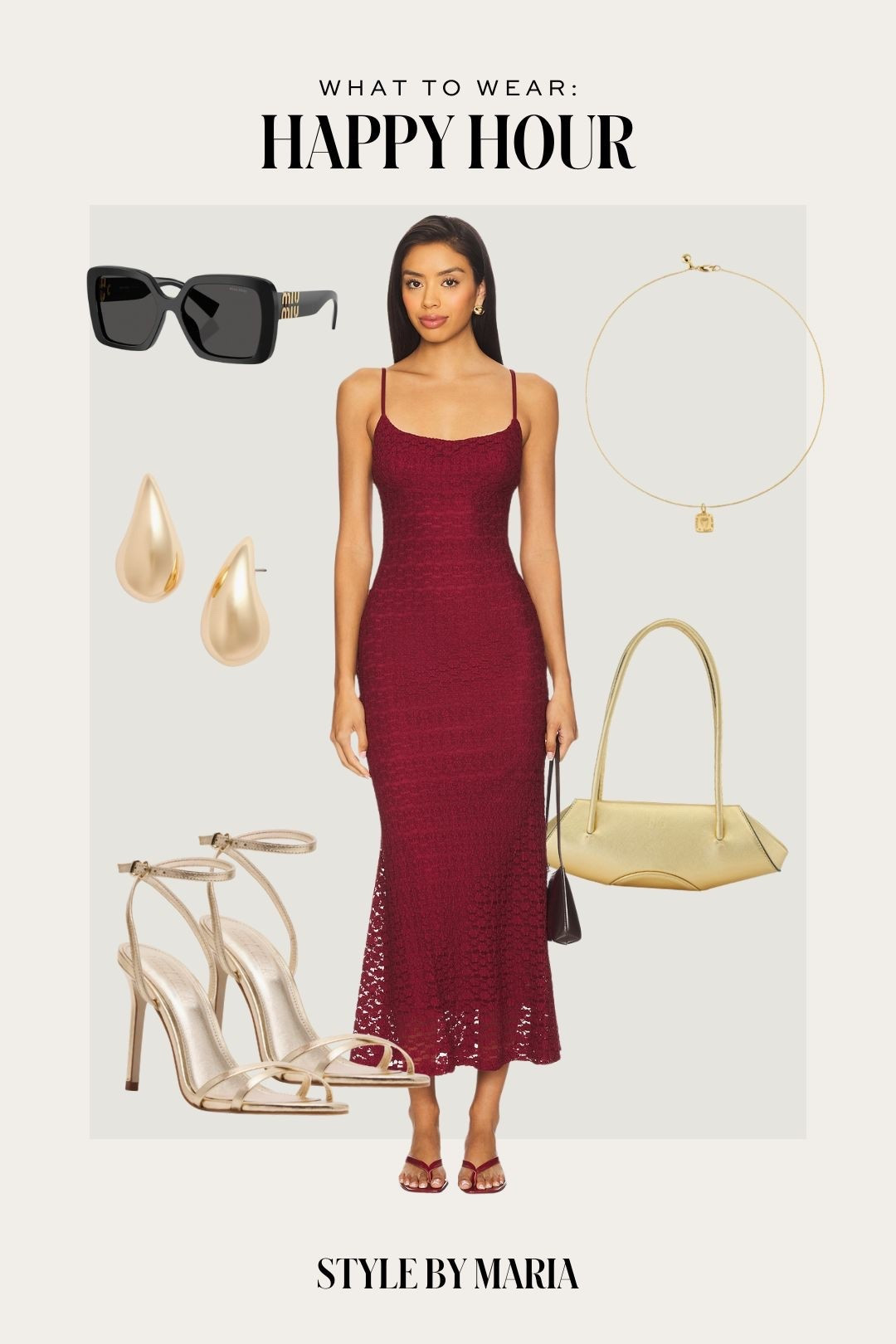  summer date night outfit  
Bardot midi dress
Gold handbag
Gold heels 
Miu miu sunglasses on sale at the #NSALE

#LTKStyleTip #LTKItBag #LTKSaleAlert