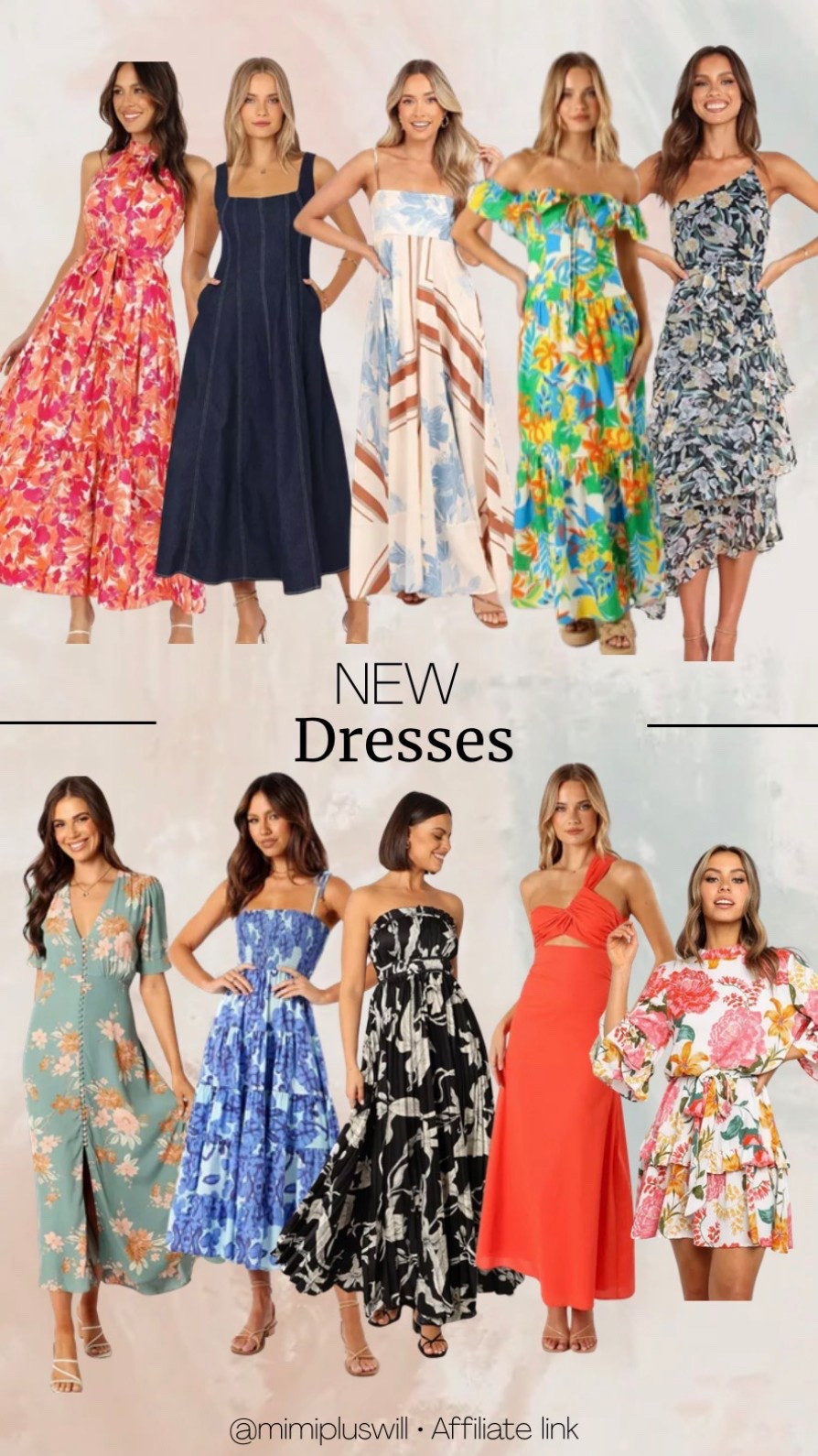 New spring dresses for women! 

Spring | spring dress | women’s outfit | women’s beach outfit 
Follow @mimipluswill for more!

#LTKSeasonal #LTKSaleAlert #LTKPetite