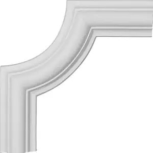 Ekena Millwork PML06X06AS-CASE-4 Ashford Corner (4-Pack) Panel Moulding, 6 1/8"W x 6 1/8"H, Prime... | Amazon (US)