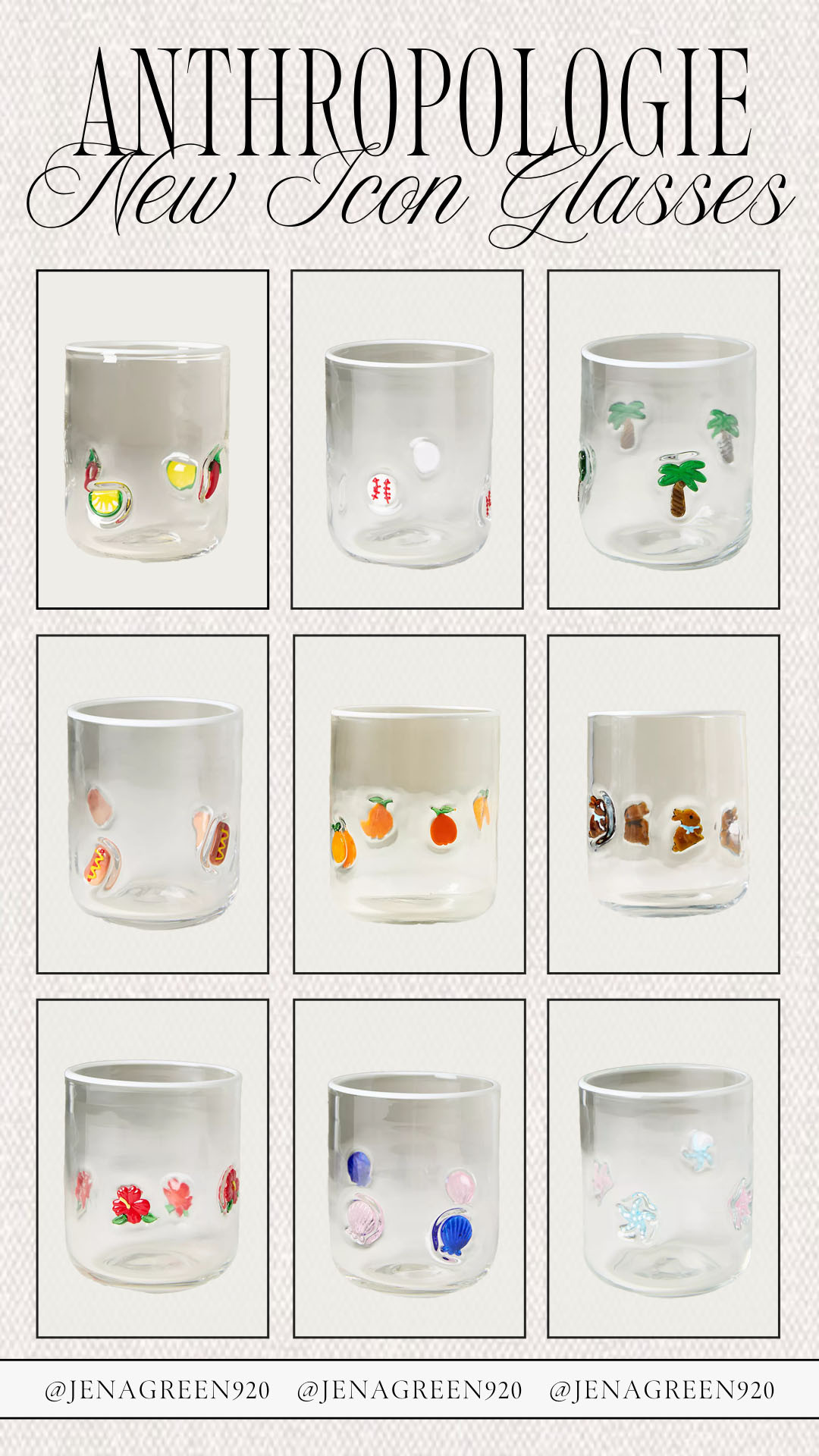 Anthropologie New Icon Glasses | Spring Icon Glasses 

 #LTKfoodie #LTKSeasonal #LTKHome