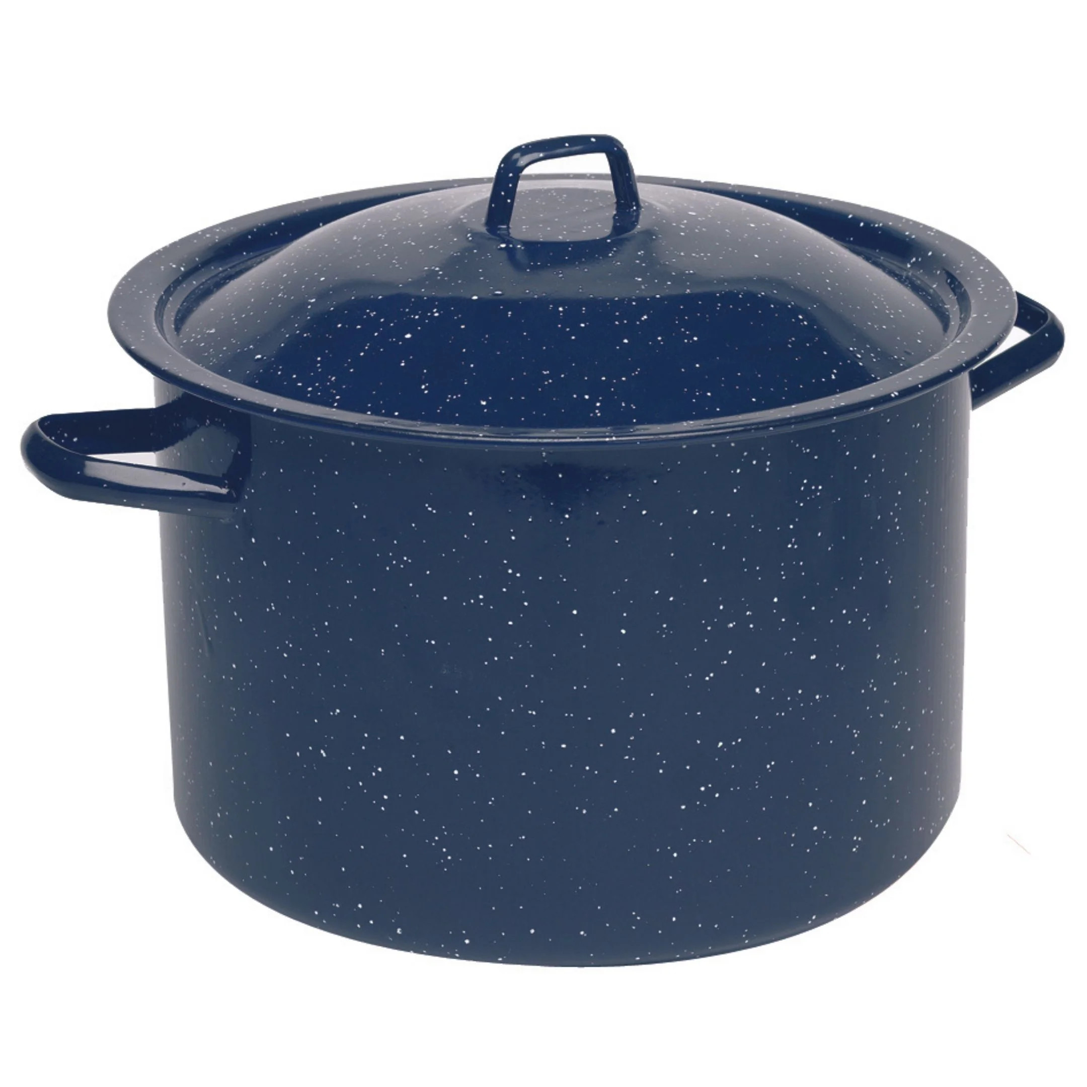 Imusa Blue Speckled Enamel Stock Pot 6 Quart, Blue | Walmart (US)
