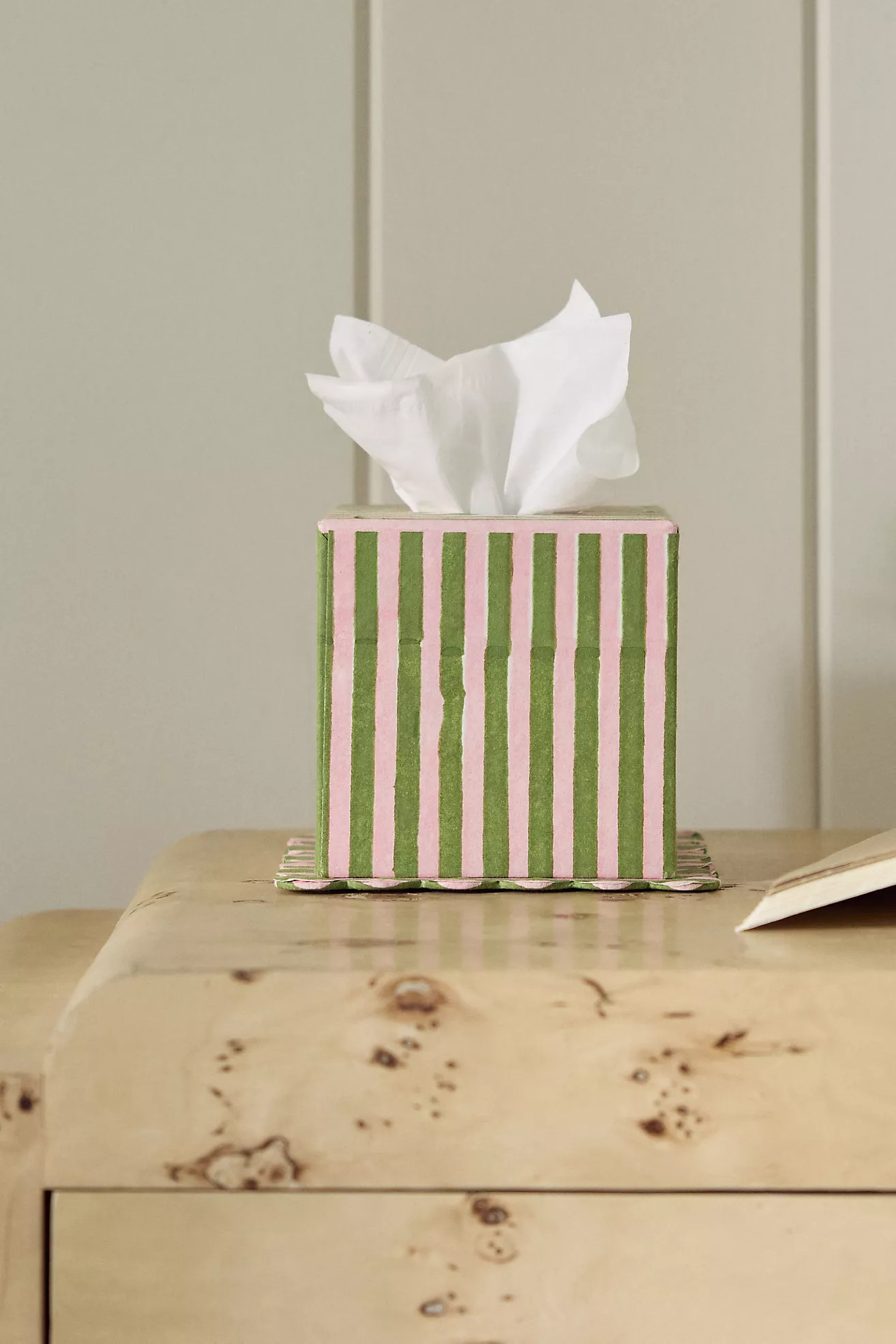 Inner Child Scallop Printed Tissue Box | Anthropologie (US)
