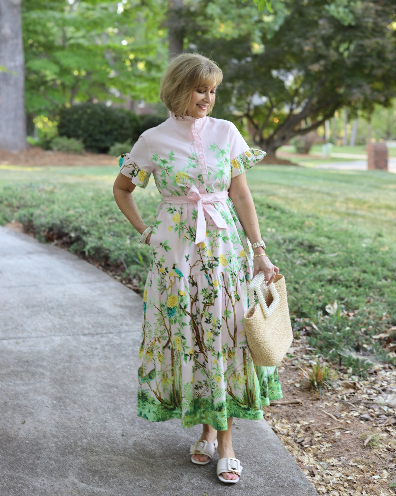 Wedding guest dress, bridal shower or baby shower dress. This dress is fully lined and has pockets. 

#LTKMothersDay #LTKWedding #LTKSeasonal