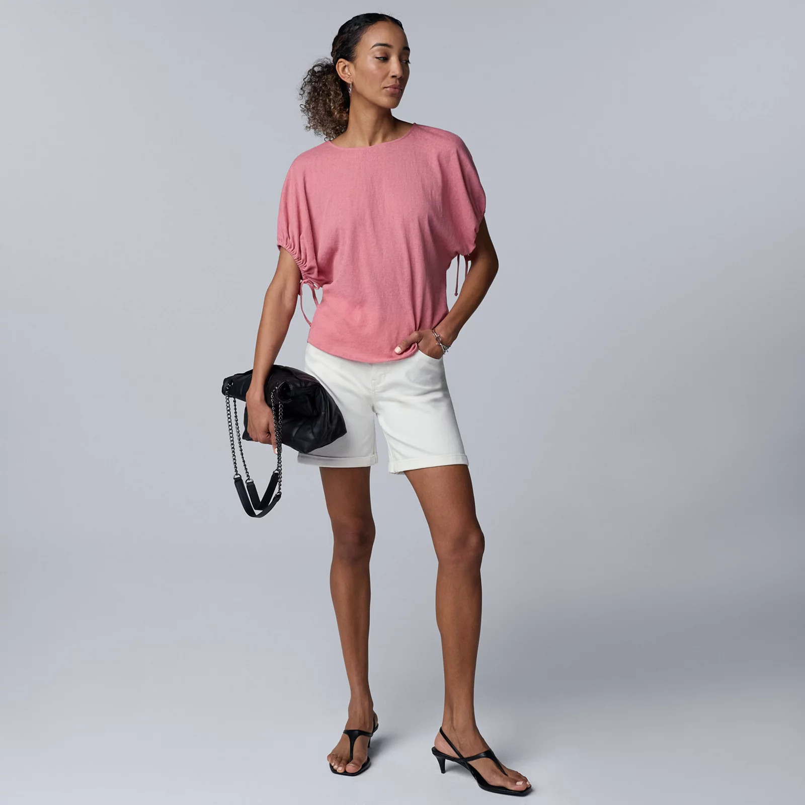 Women's Simply Vera Vera Wang Bubble Sleeve Popover | Kohl's