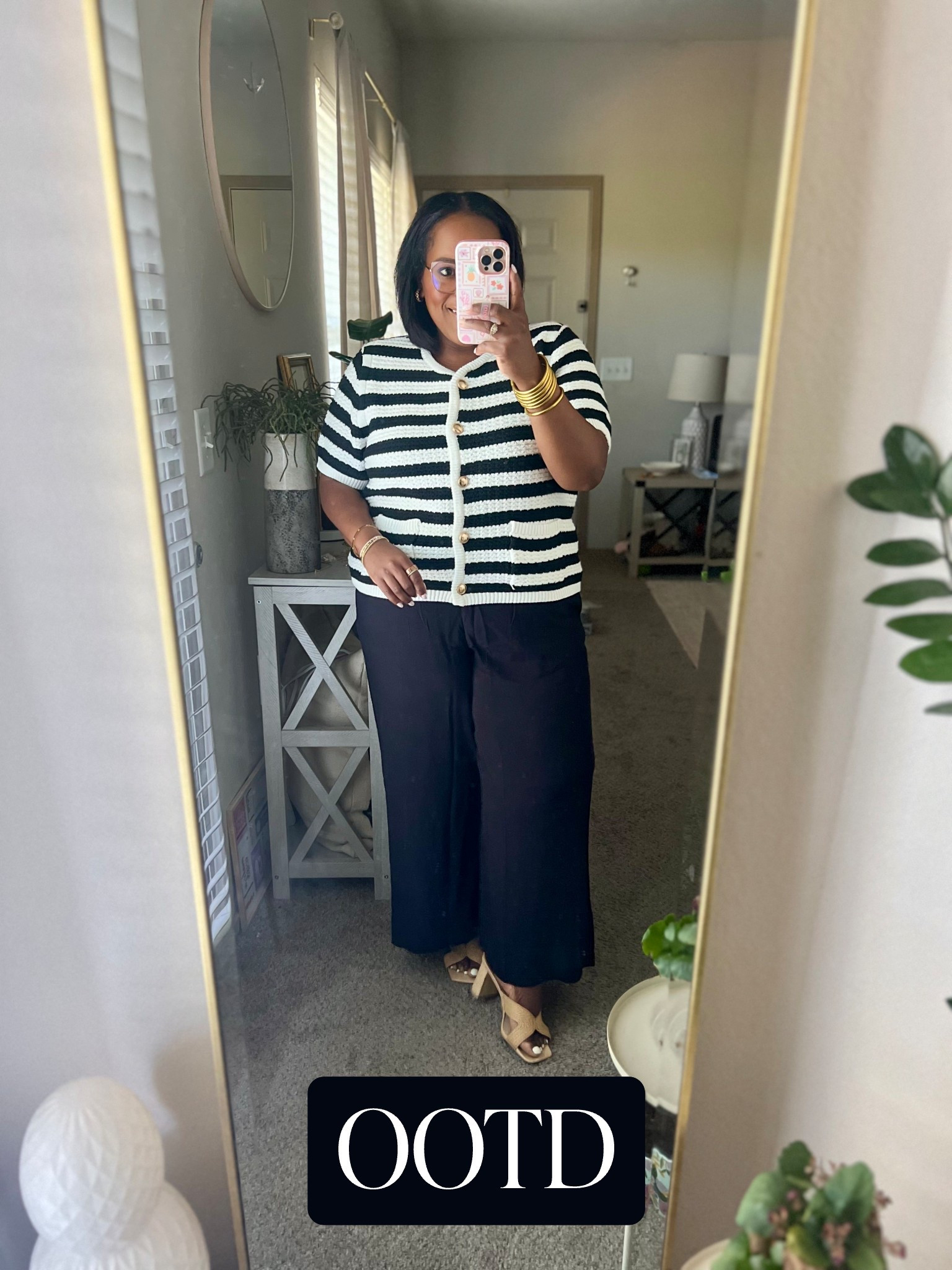 Classic outfit for Monday workwear OOTD sweater is from Walmart and pants are from H&M.

#LTKMidsize #LTKPlusSize #LTKWorkwear